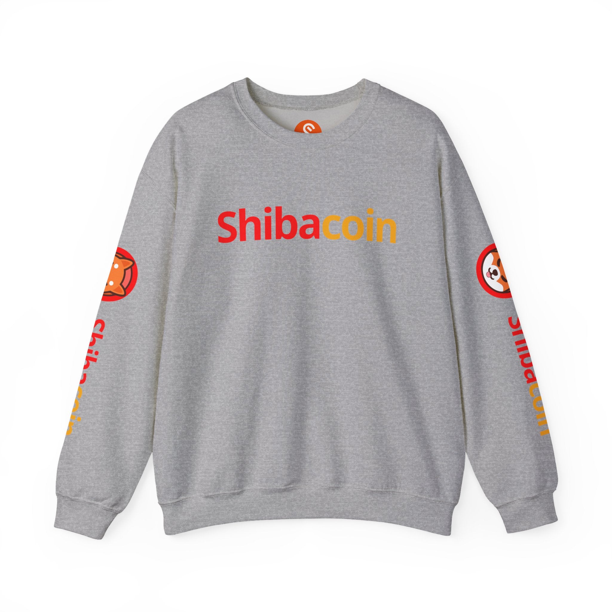 Shibacoin Sweatshirt, Unisex Crewneck, Cozy Gift, Trendy Fashion, Dog Lover Gift, Perfect for Holidays
