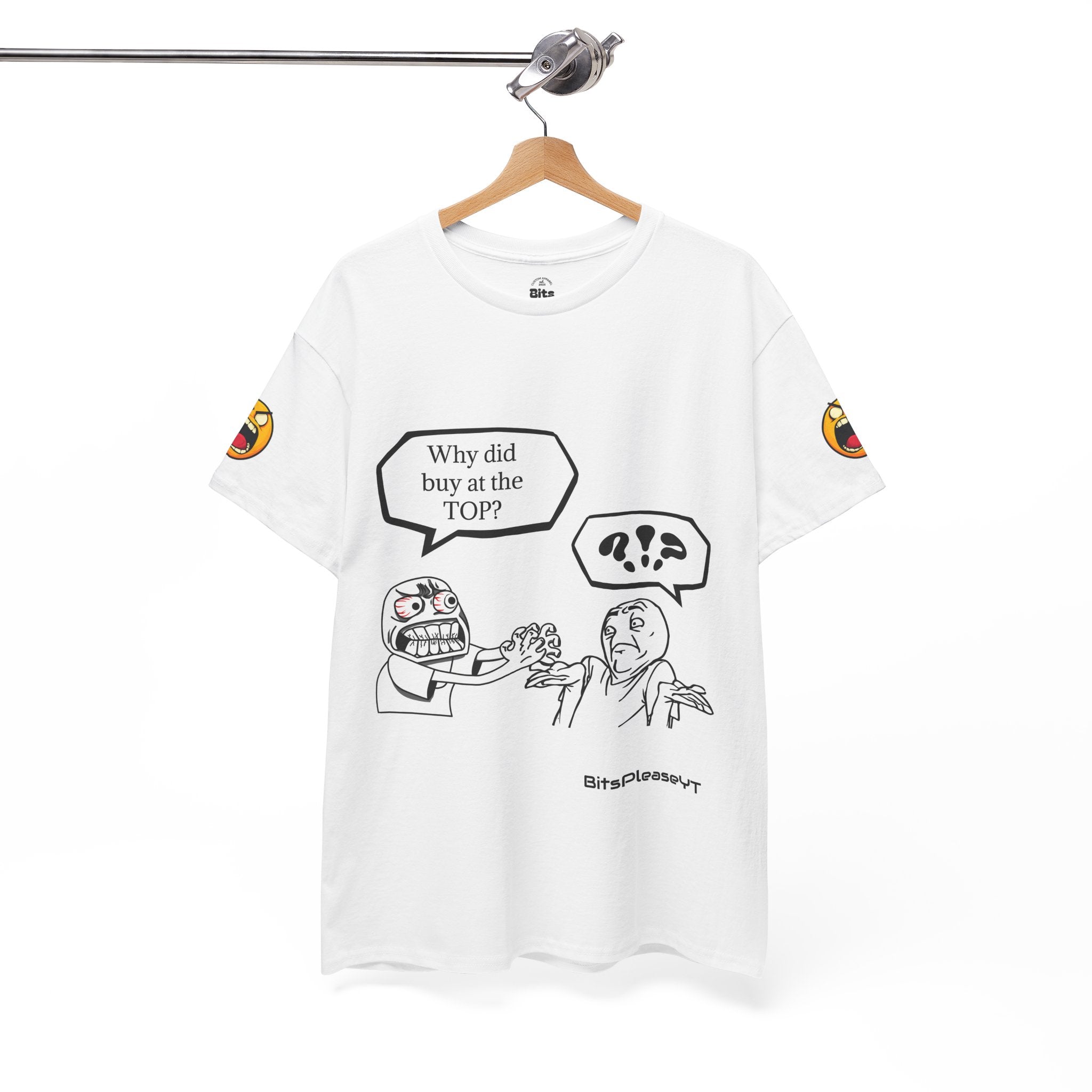 Meme T-Shirt Collection Created by Bits Please, Heavy Cotton Tee, Unisex