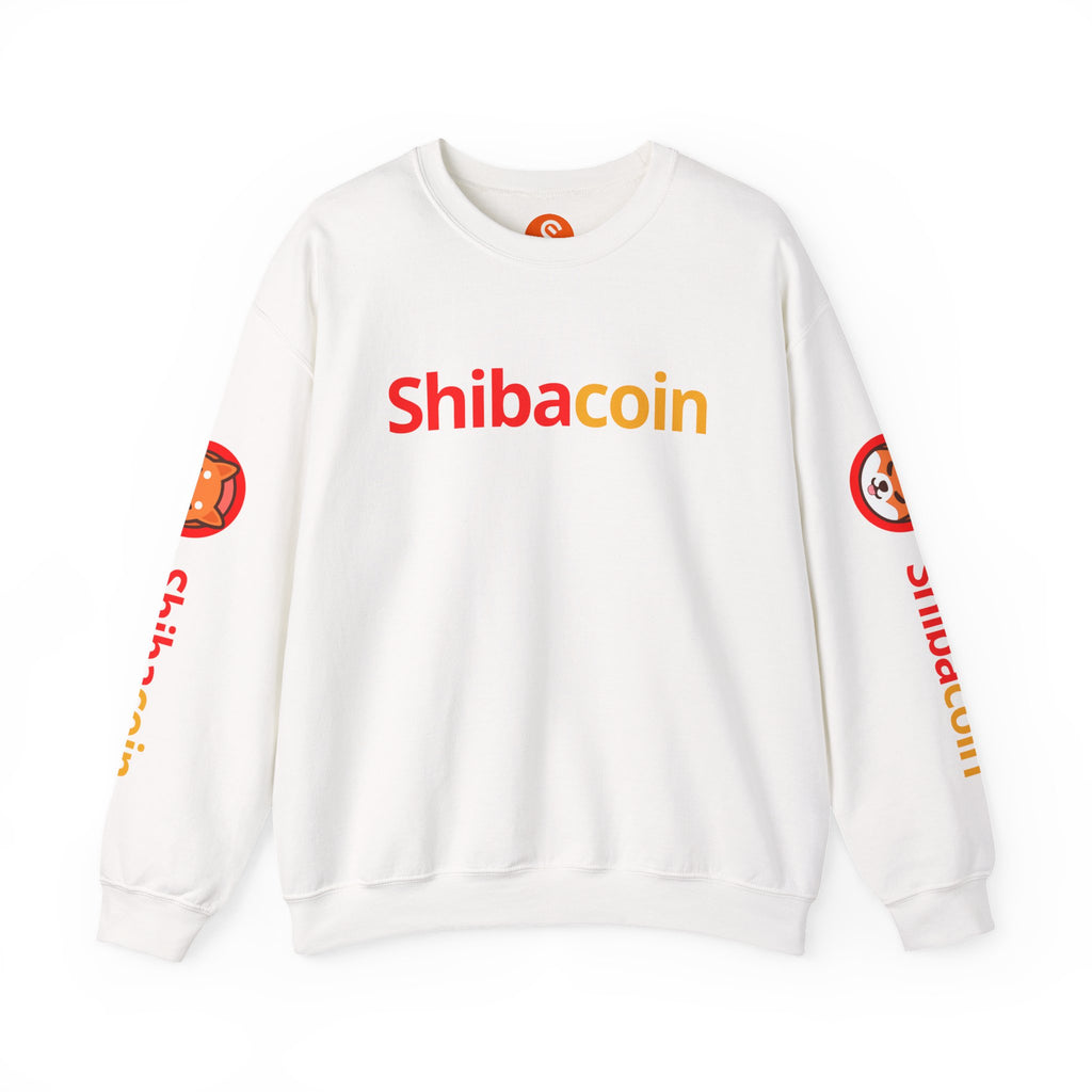 Shibacoin Sweatshirt, Unisex Crewneck, Cozy Gift, Trendy Fashion, Dog Lover Gift, Perfect for Holidays