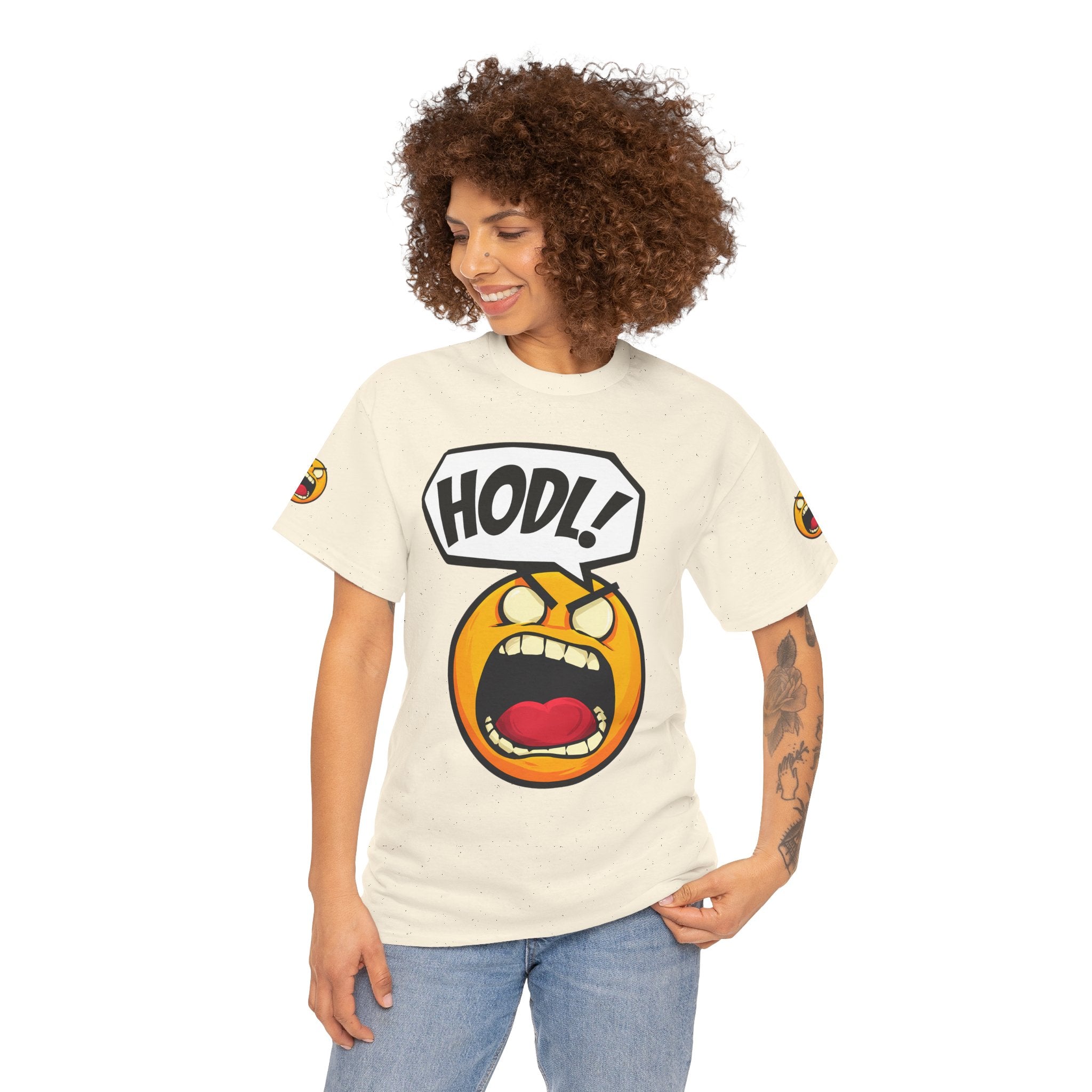 Bits Please HODL Collection, Heavy Cotton Tee, Unisex