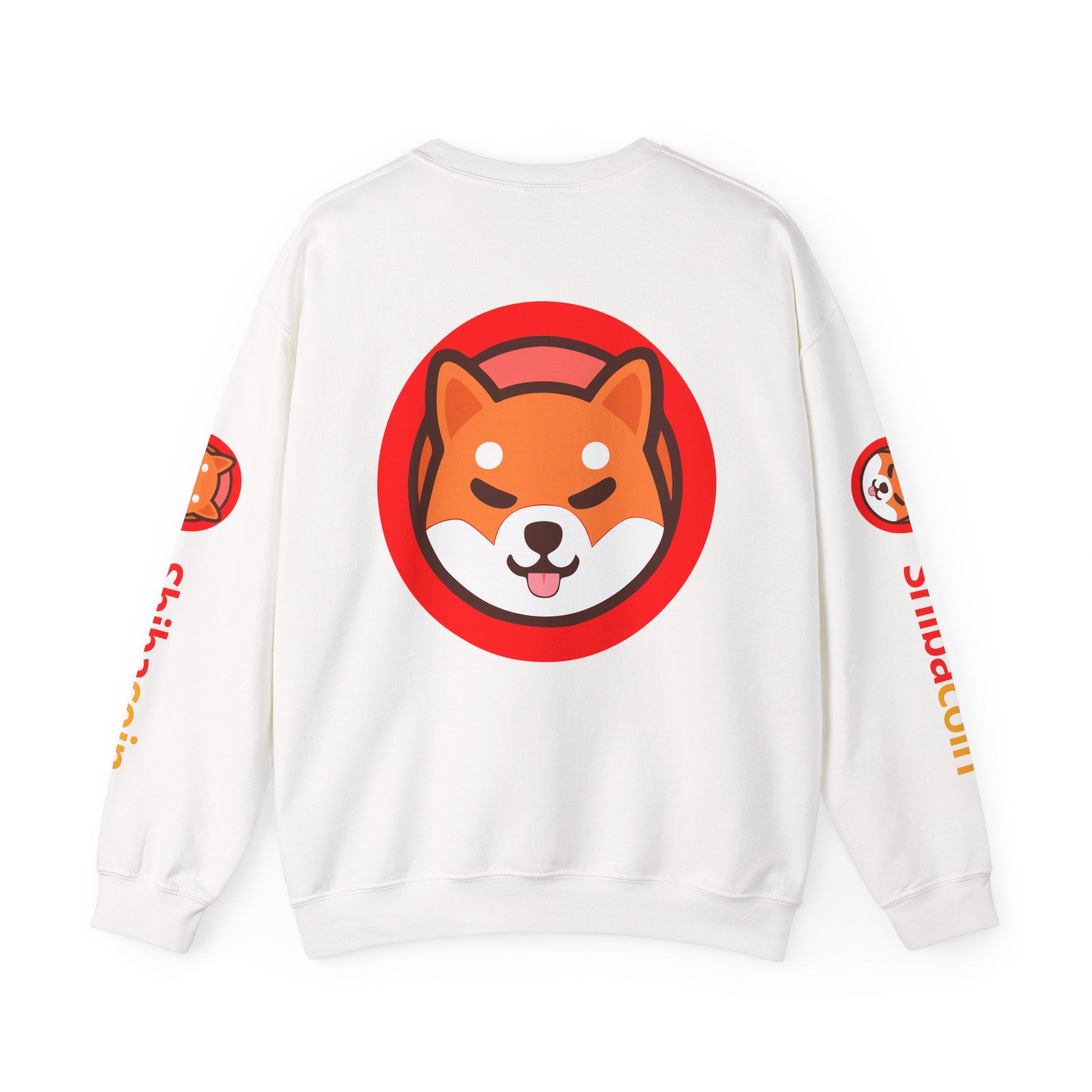 Shibacoin Sweatshirt, Unisex Crewneck, Cozy Gift, Trendy Fashion, Dog Lover Gift, Perfect for Holidays