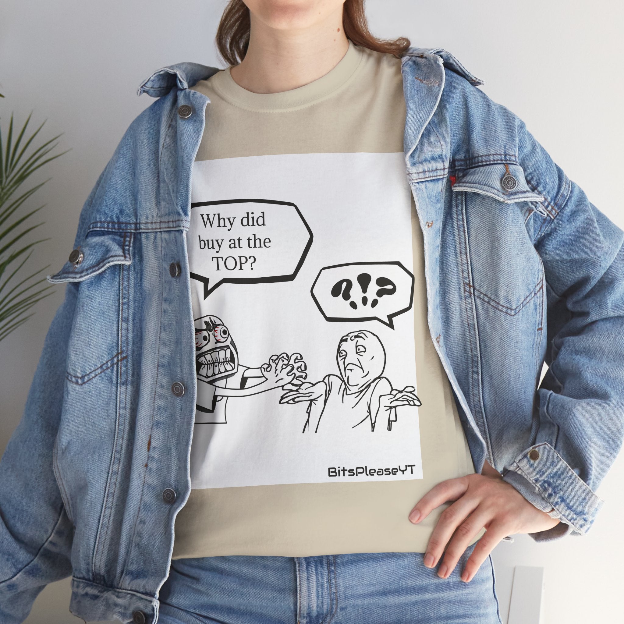 Meme T-Shirt Collection Created by Bits Please, Heavy Cotton Tee, Unisex