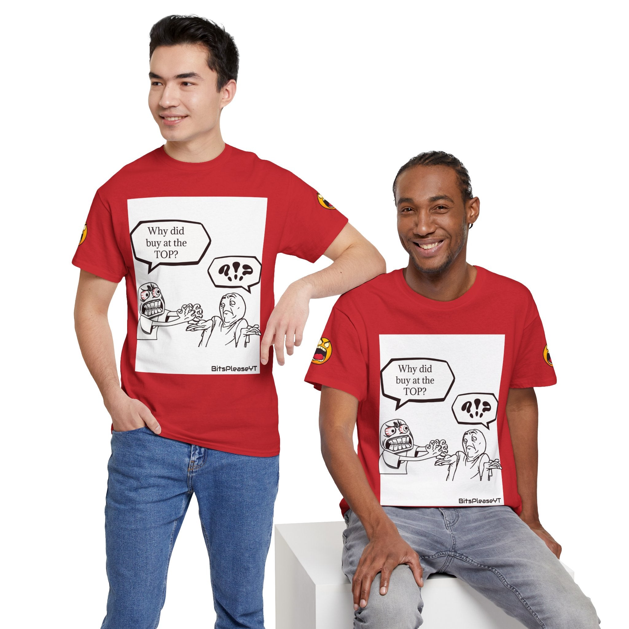 Meme T-Shirt Collection Created by Bits Please, Heavy Cotton Tee, Unisex