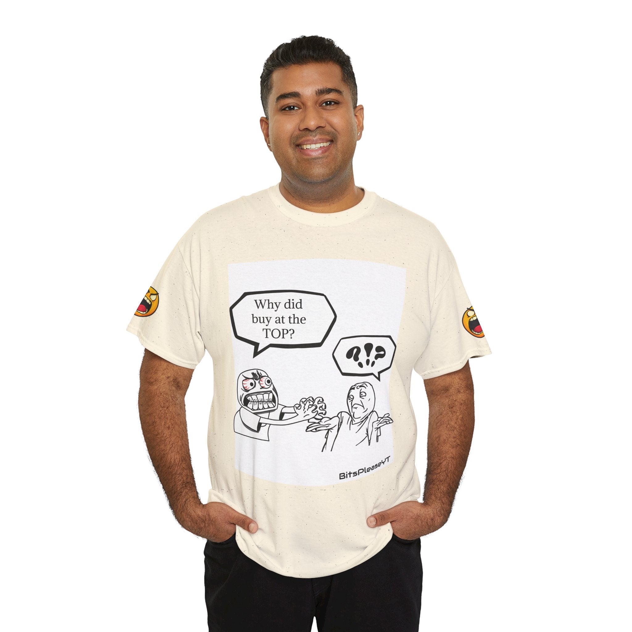 Meme T-Shirt Collection Created by Bits Please, Heavy Cotton Tee, Unisex