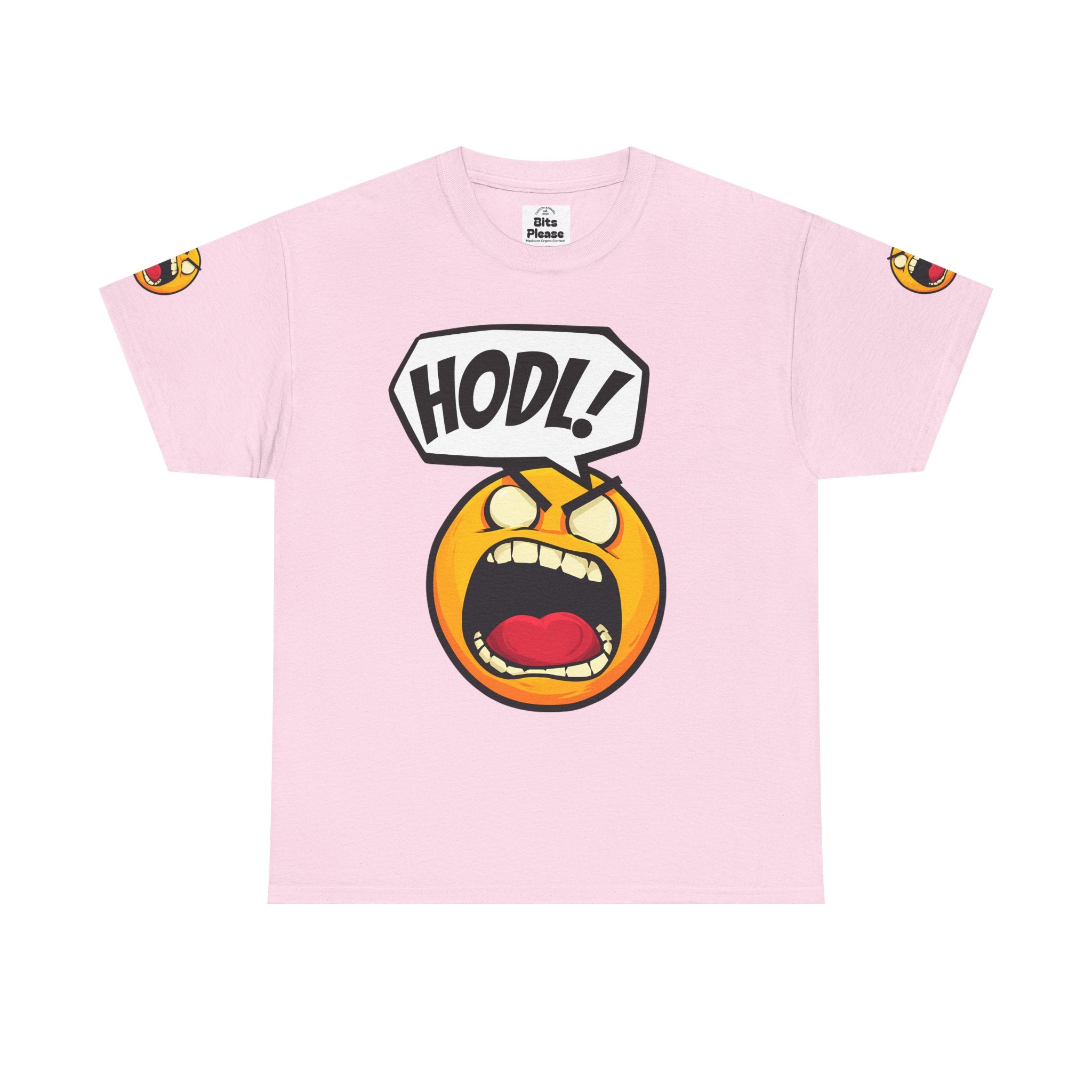 Bits Please HODL Collection, Heavy Cotton Tee, Unisex