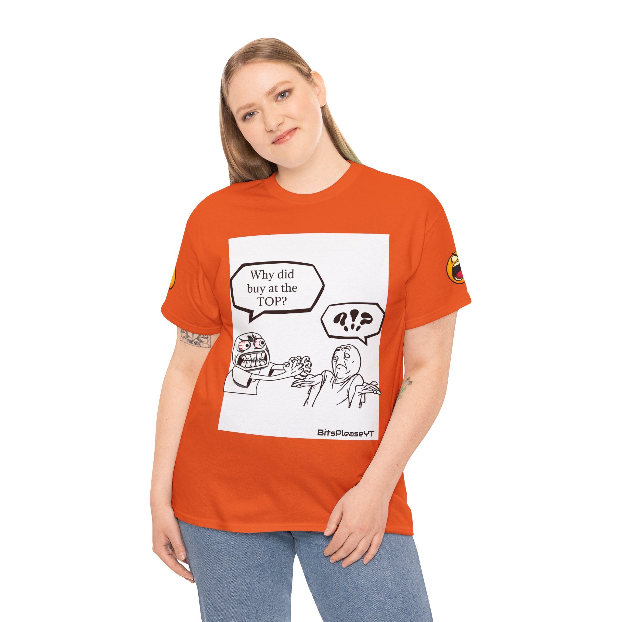 Meme T-Shirt Collection Created by Bits Please, Heavy Cotton Tee, Unisex