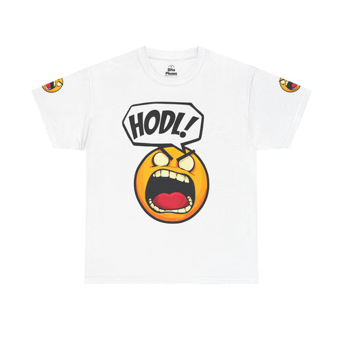Bits Please HODL Collection, Heavy Cotton Tee, Unisex