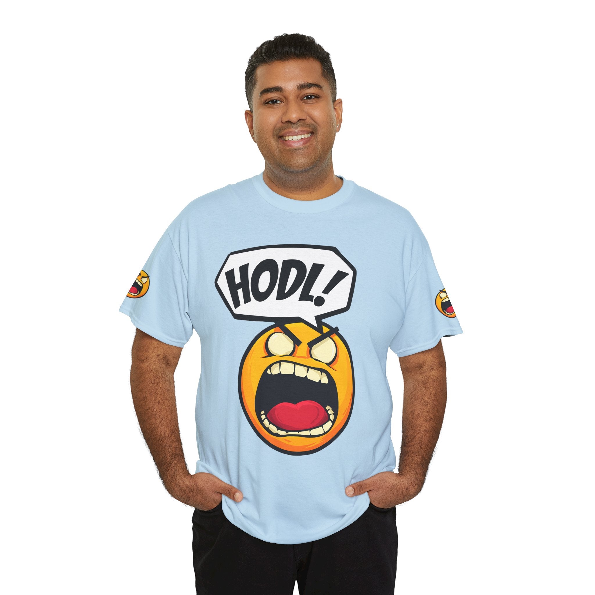 Bits Please HODL Collection, Heavy Cotton Tee, Unisex