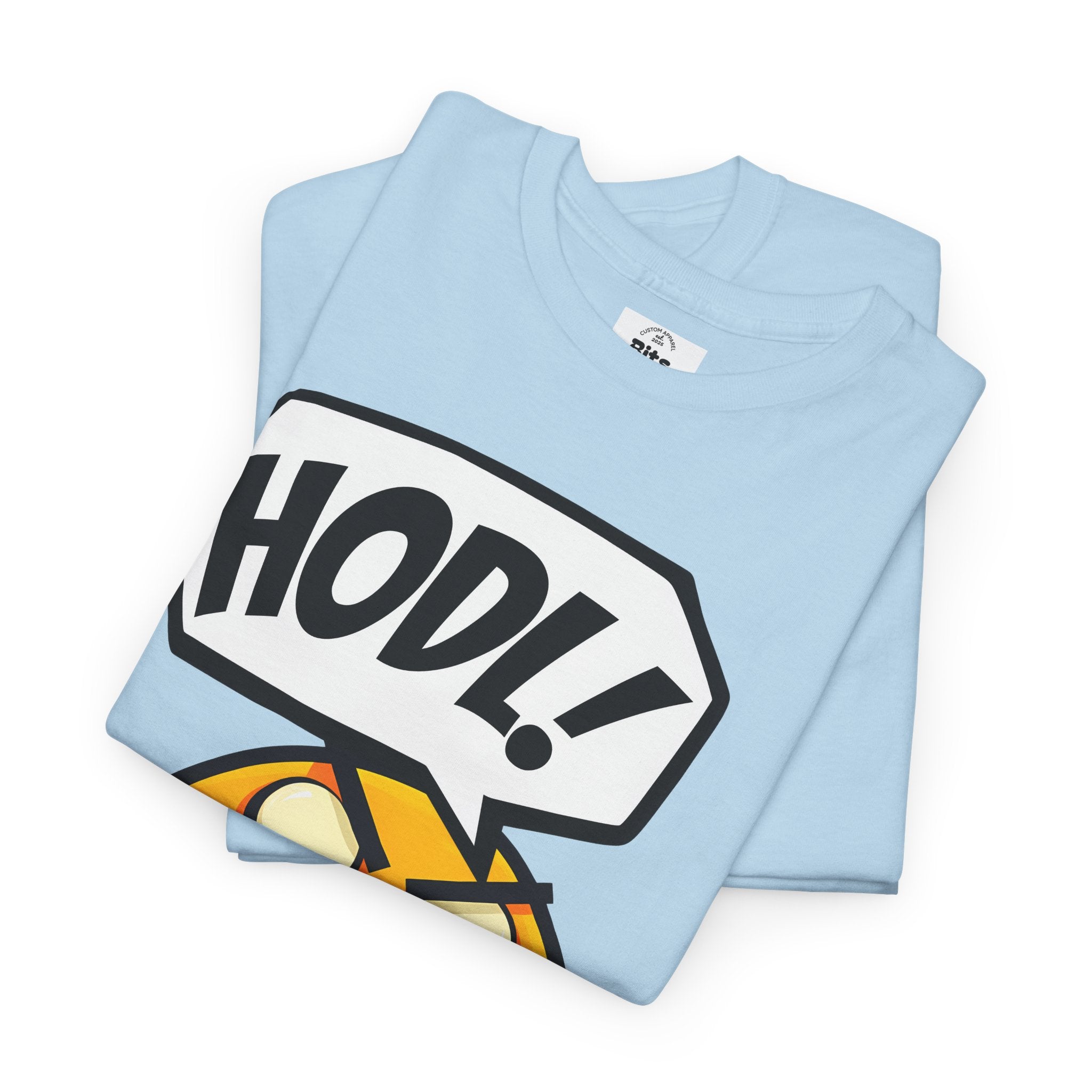 Bits Please HODL Collection, Heavy Cotton Tee, Unisex