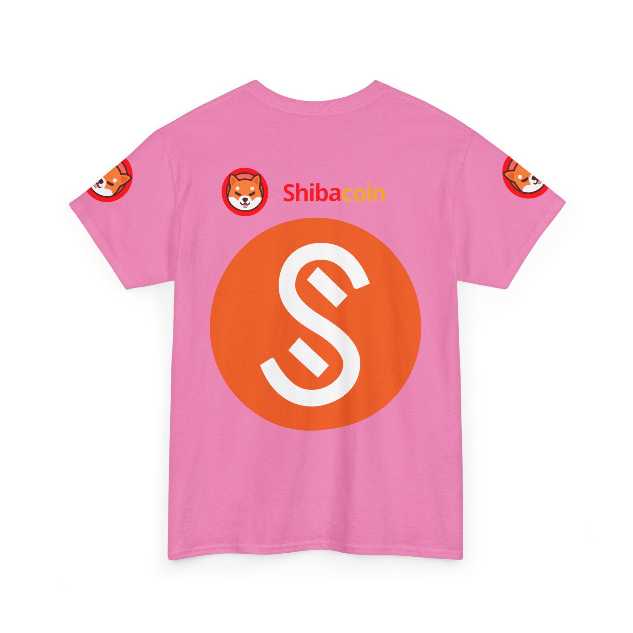 Official SHIC Unisex Heavy Cotton Tee | Crypto Fan Shirt, Doge Coin Tee, Casual Wear, Gift for Crypto Enthusiasts, Unique T-Shirt