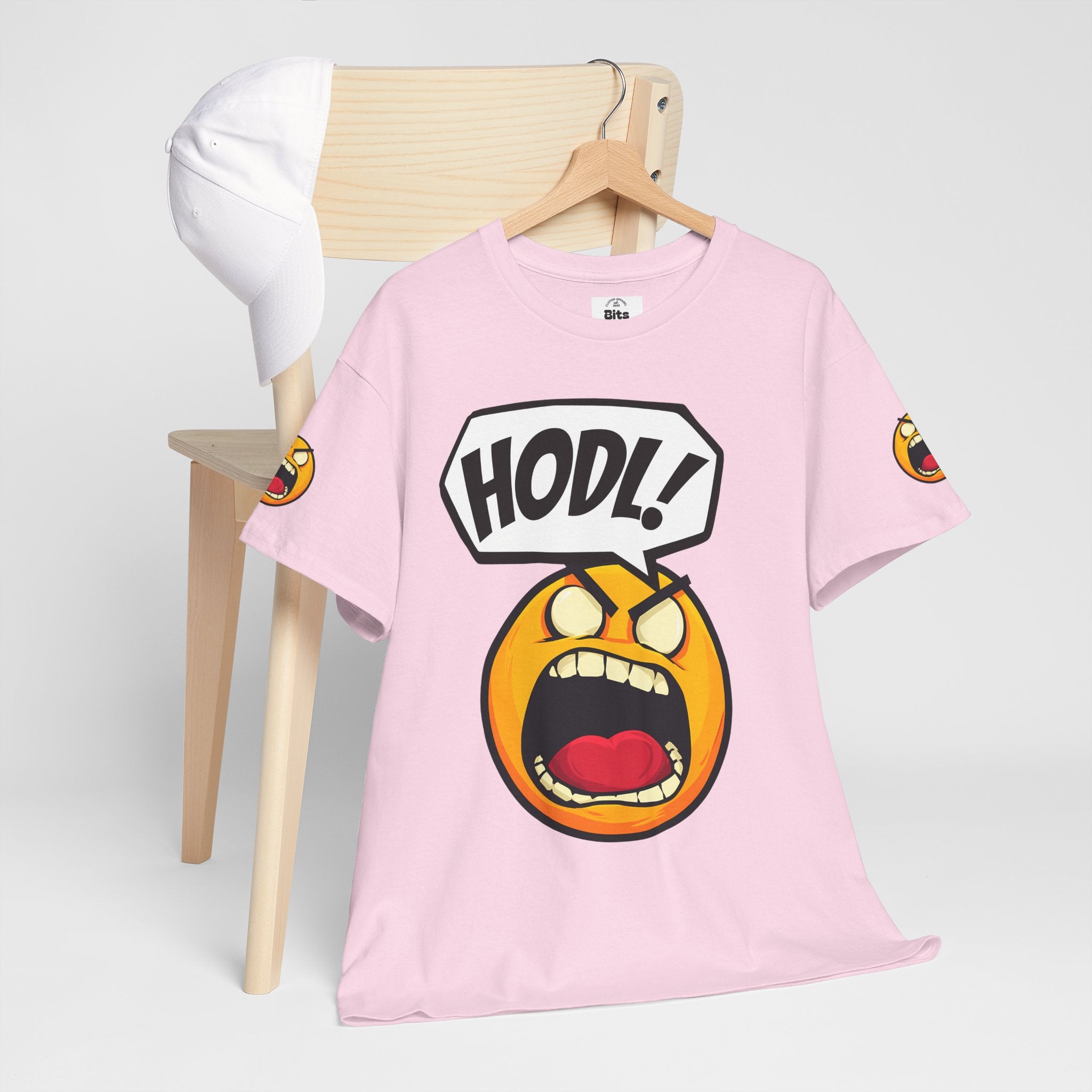 Bits Please HODL Collection, Heavy Cotton Tee, Unisex