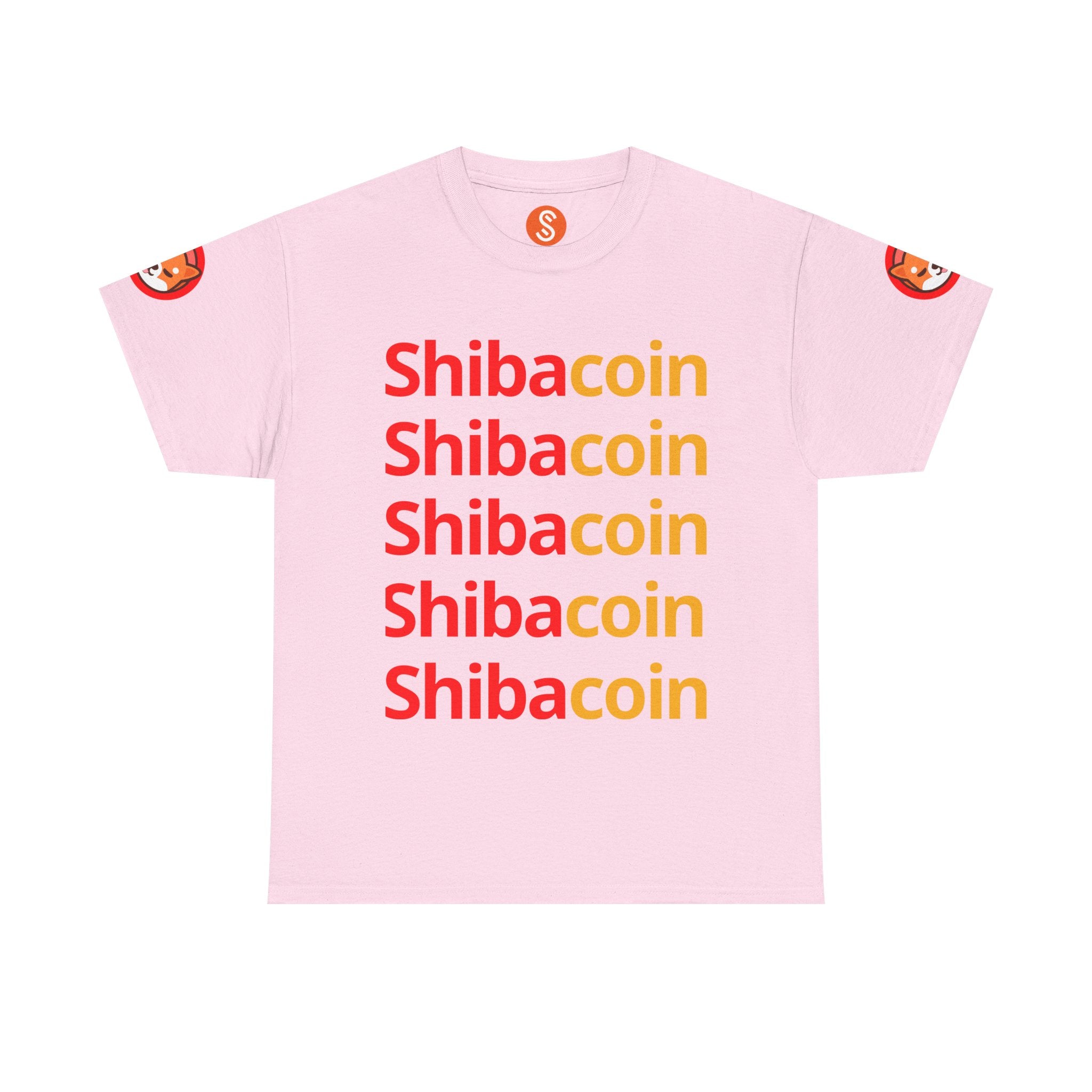 Official SHIC Unisex Heavy Cotton Tee | Crypto Fan Shirt, Doge Coin Tee, Casual Wear, Gift for Crypto Enthusiasts, Unique T-Shirt