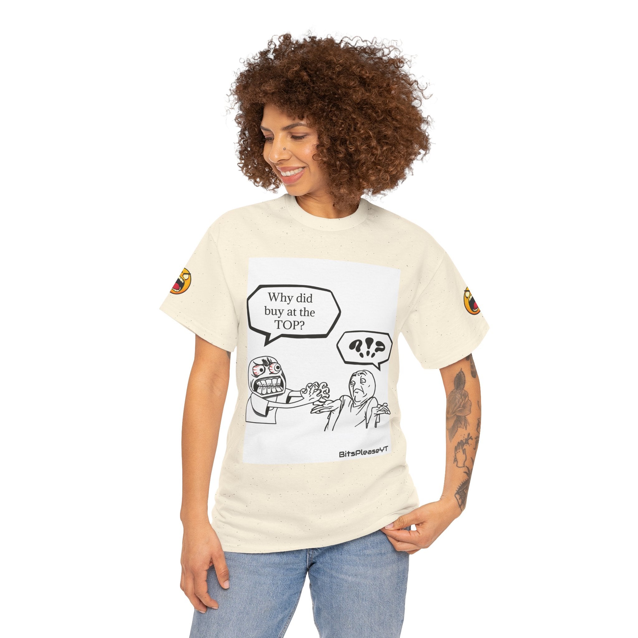 Meme T-Shirt Collection Created by Bits Please, Heavy Cotton Tee, Unisex