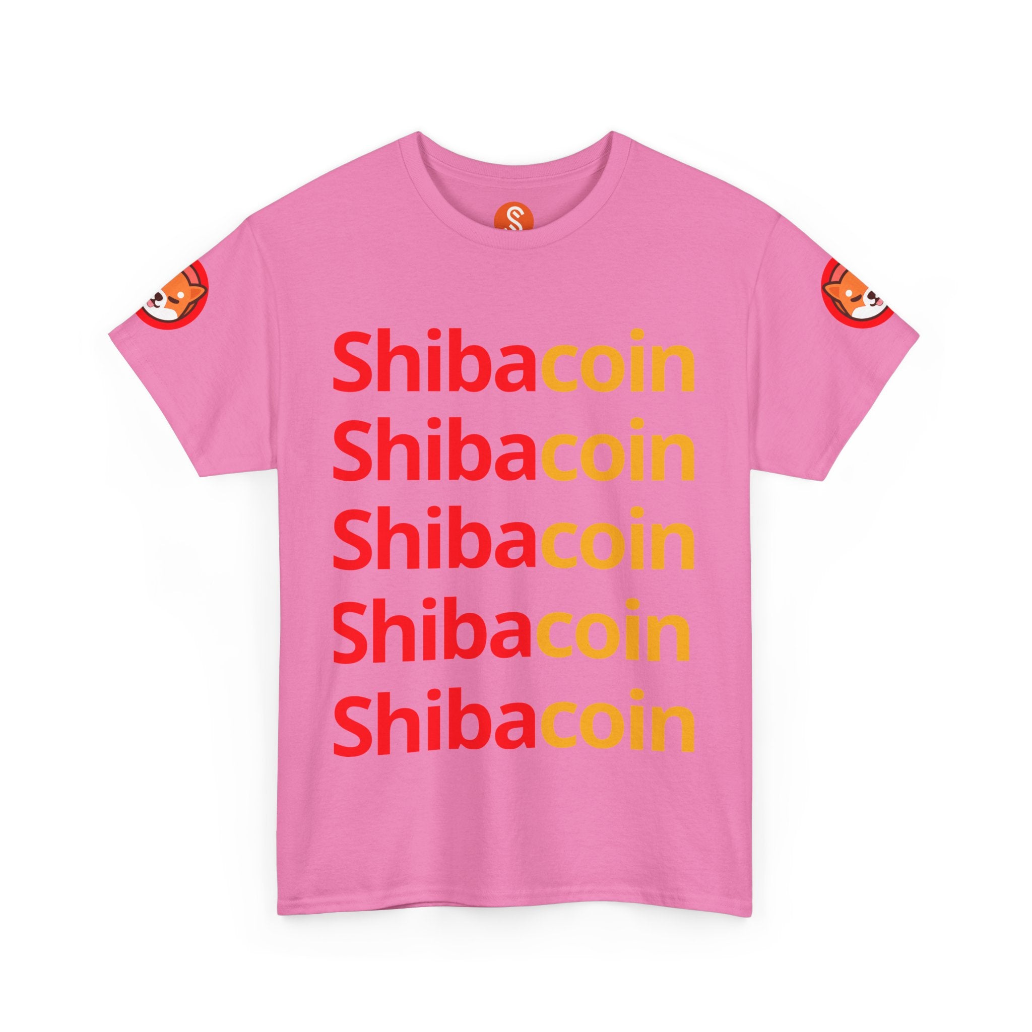Official SHIC Unisex Heavy Cotton Tee | Crypto Fan Shirt, Doge Coin Tee, Casual Wear, Gift for Crypto Enthusiasts, Unique T-Shirt