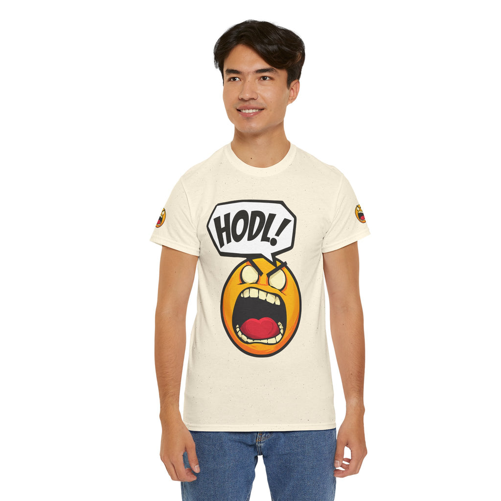 Bits Please HODL Collection, Heavy Cotton Tee, Unisex