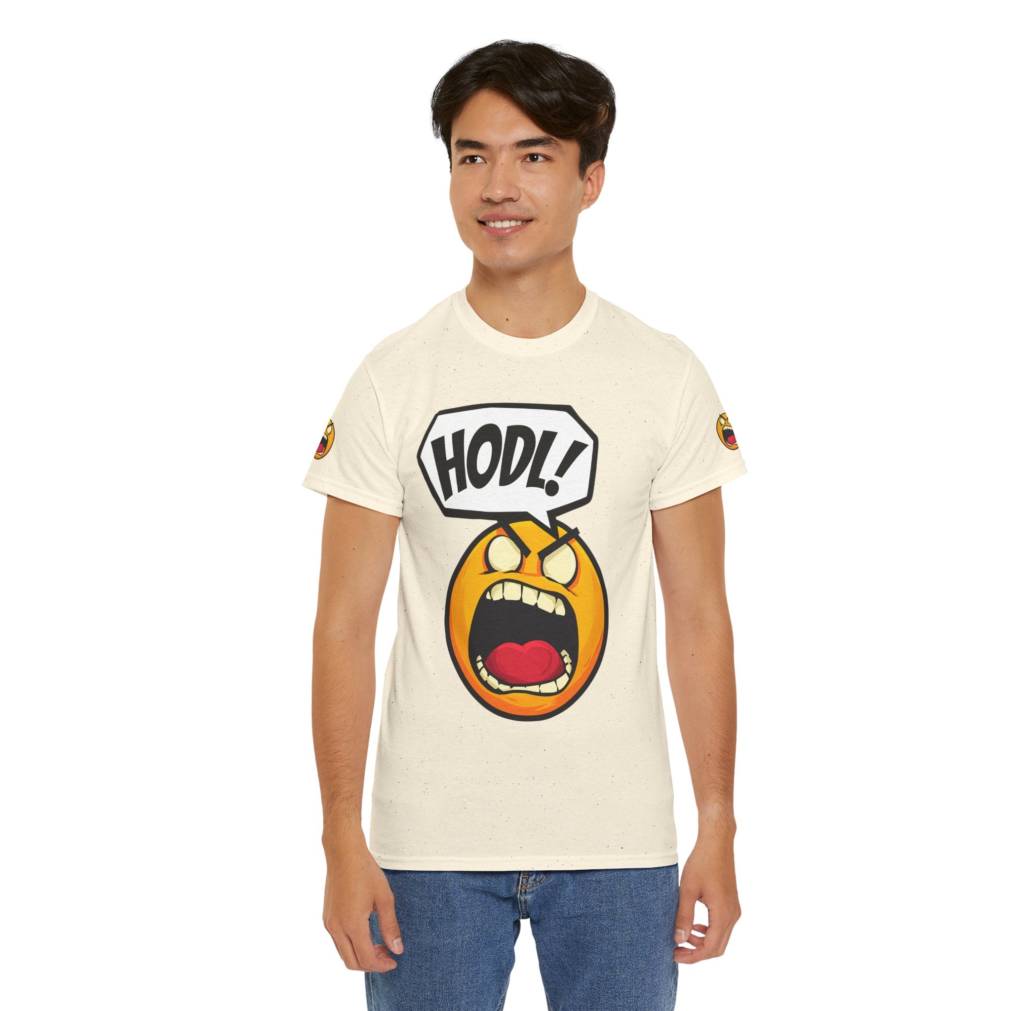 Bits Please HODL Collection, Heavy Cotton Tee, Unisex