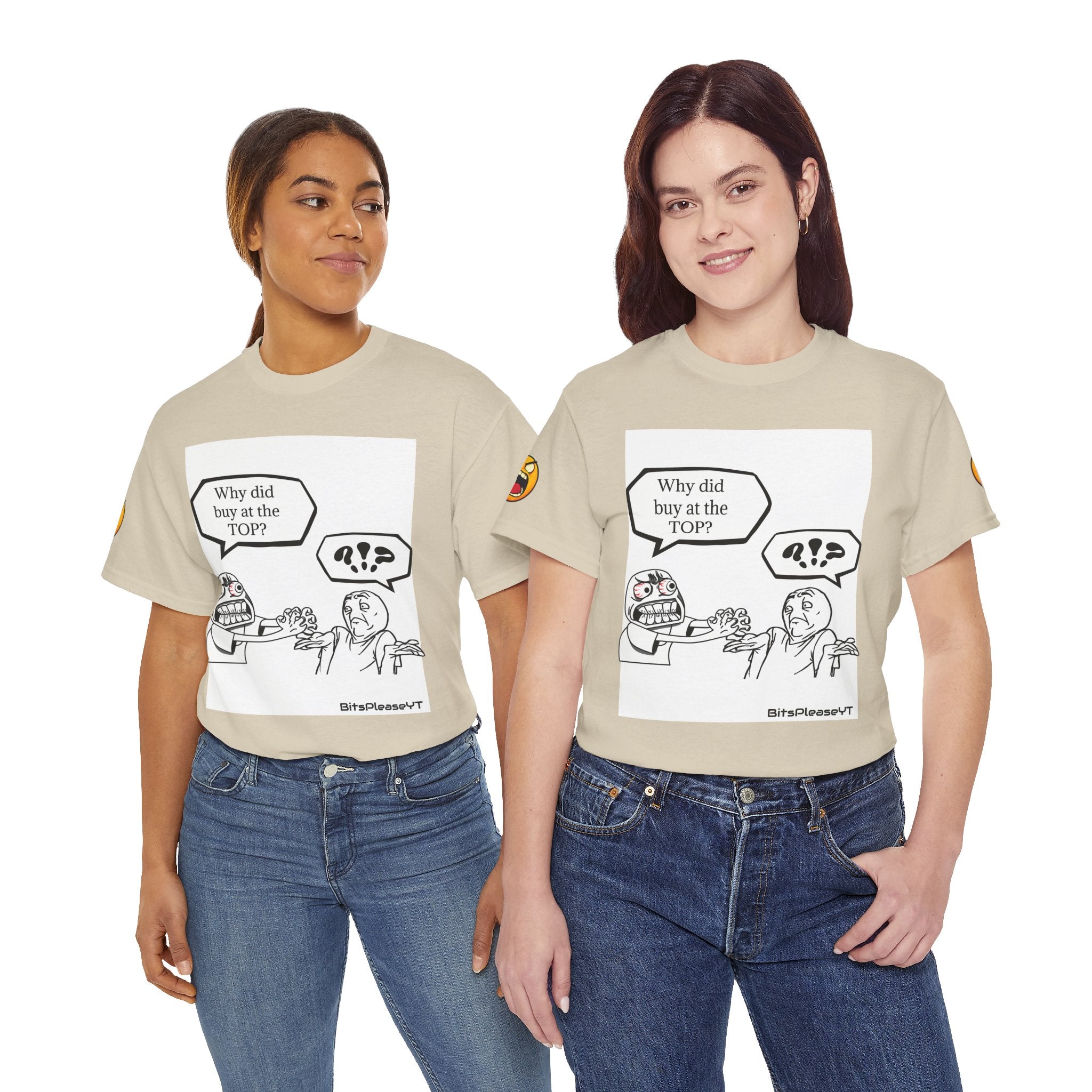 Meme T-Shirt Collection Created by Bits Please, Heavy Cotton Tee, Unisex