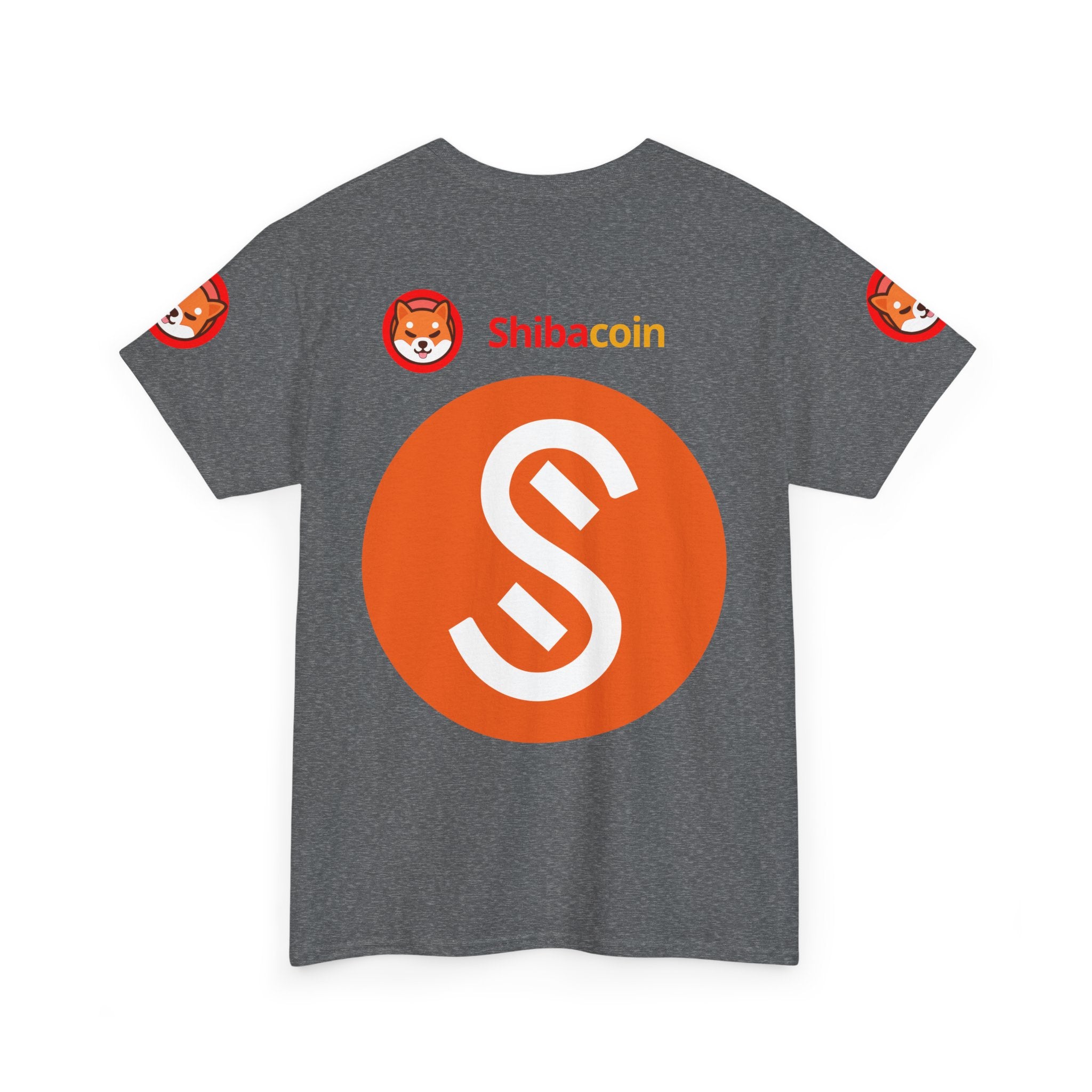 Official SHIC Unisex Heavy Cotton Tee | Crypto Fan Shirt, Doge Coin Tee, Casual Wear, Gift for Crypto Enthusiasts, Unique T-Shirt