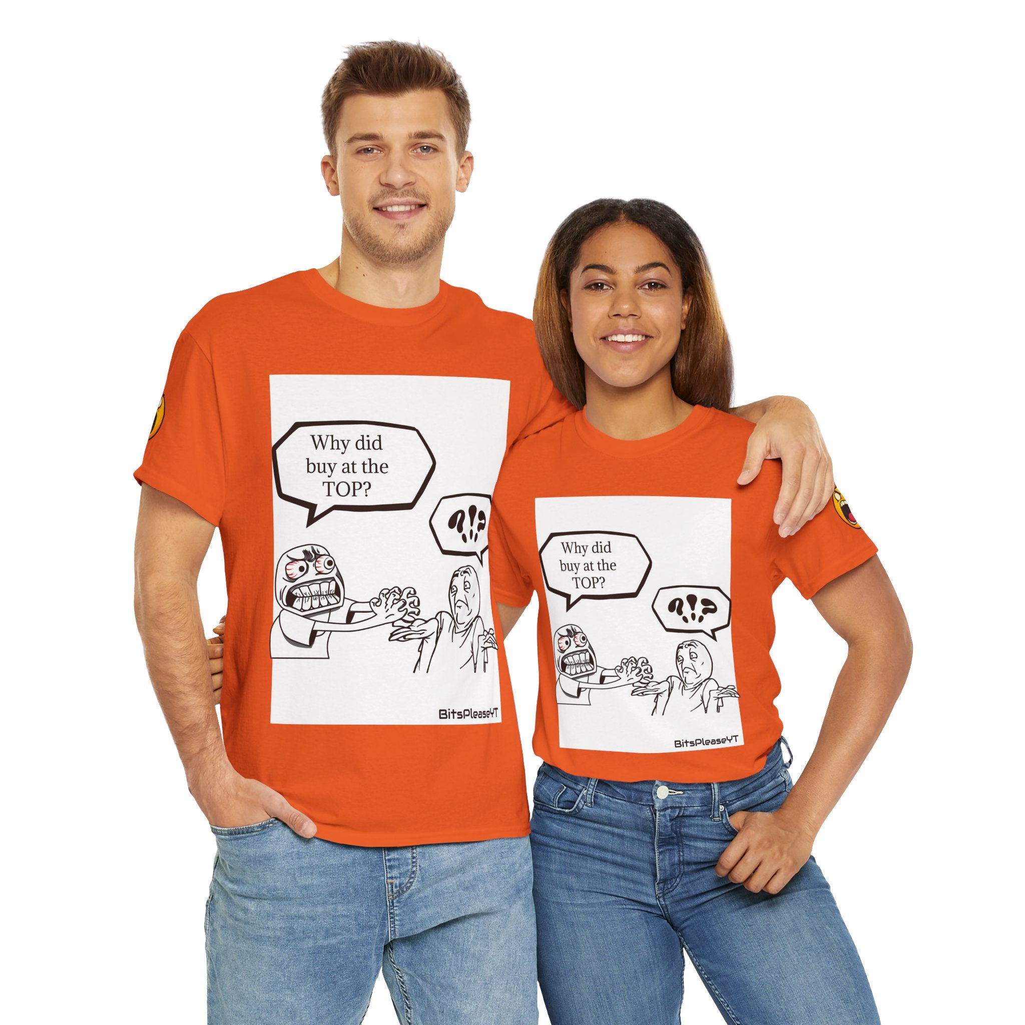 Meme T-Shirt Collection Created by Bits Please, Heavy Cotton Tee, Unisex