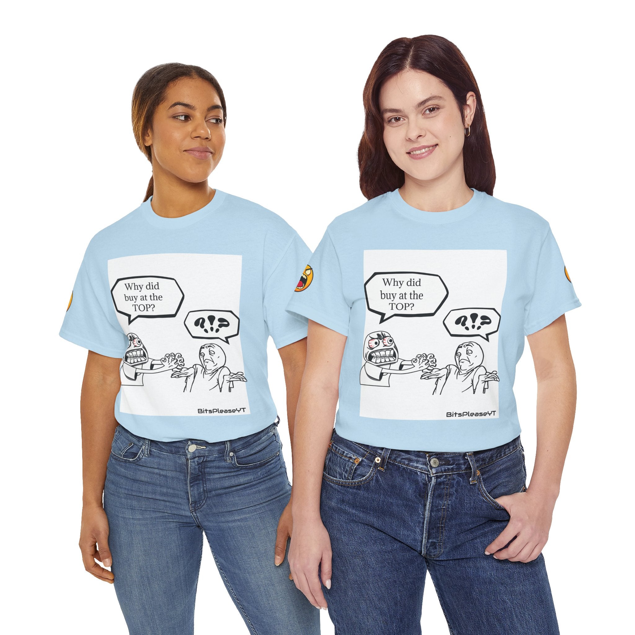 Meme T-Shirt Collection Created by Bits Please, Heavy Cotton Tee, Unisex
