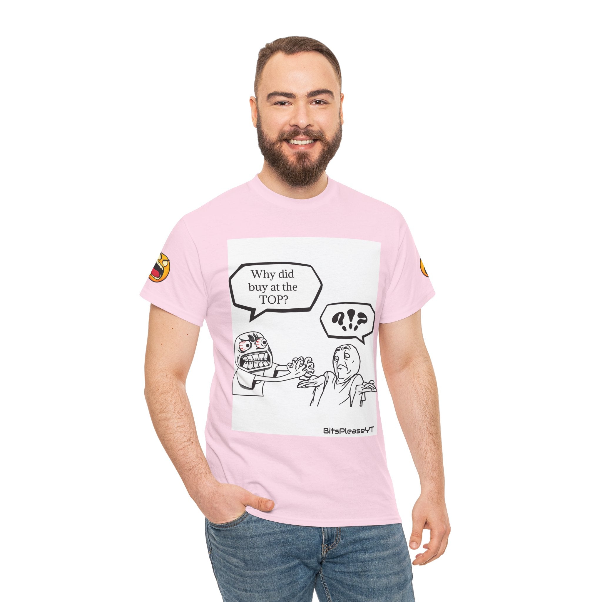 Meme T-Shirt Collection Created by Bits Please, Heavy Cotton Tee, Unisex