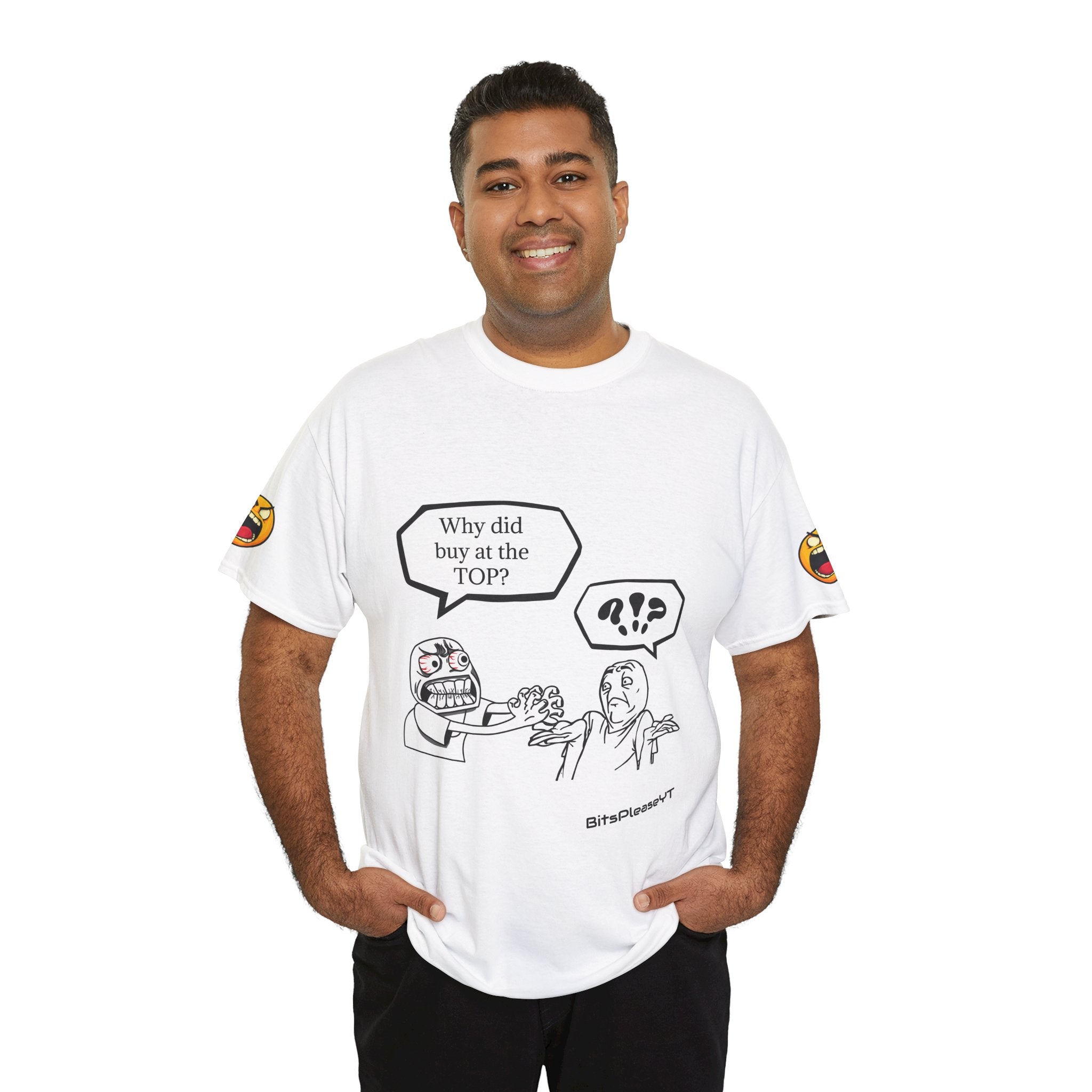 Meme T-Shirt Collection Created by Bits Please, Heavy Cotton Tee, Unisex