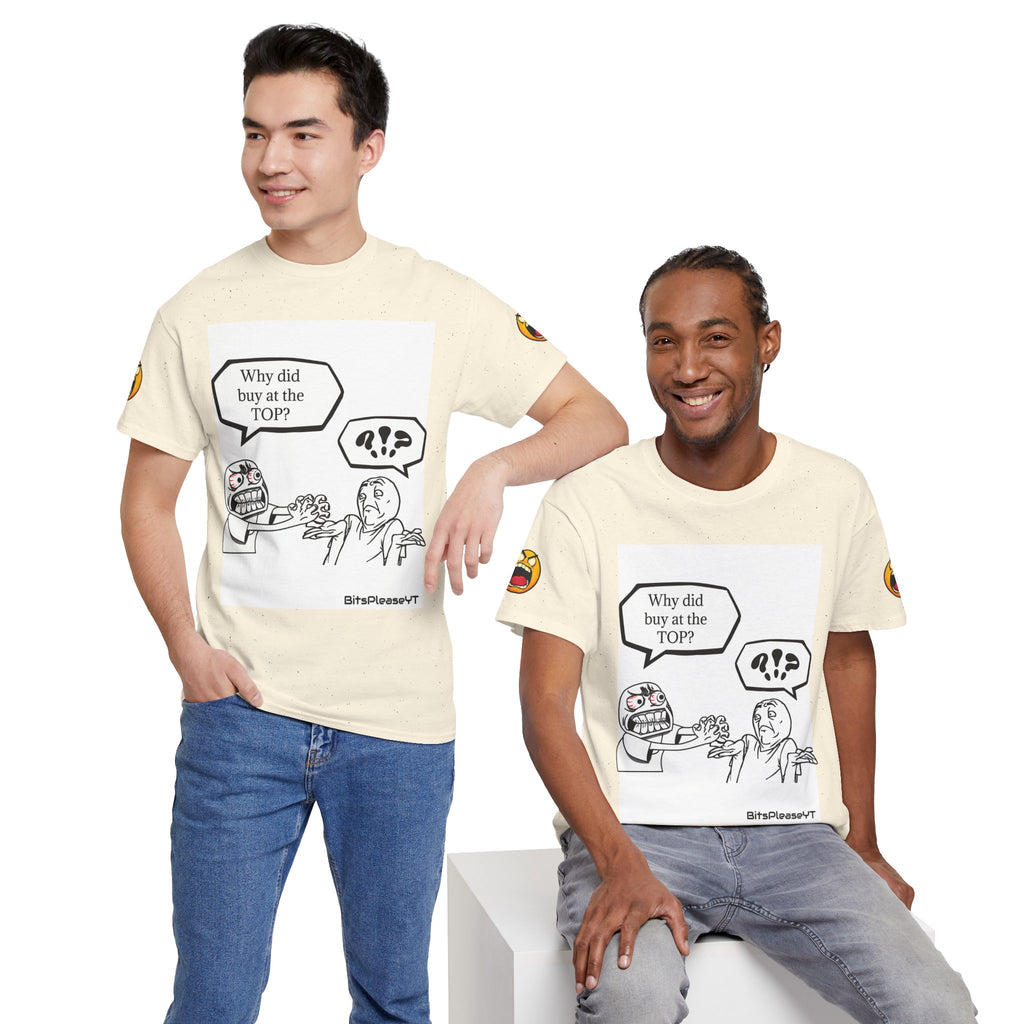 Meme T-Shirt Collection Created by Bits Please, Heavy Cotton Tee, Unisex