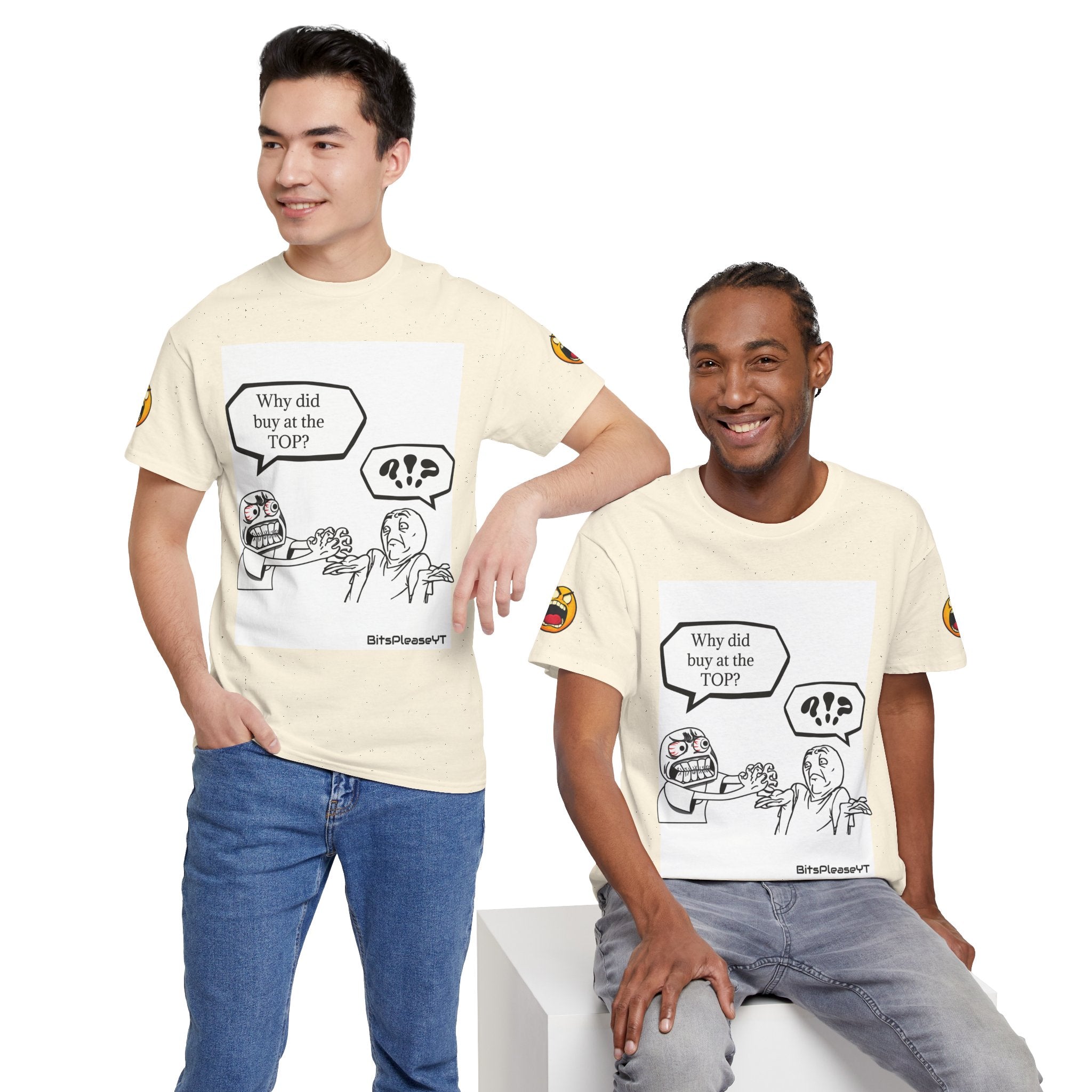 Meme T-Shirt Collection Created by Bits Please, Heavy Cotton Tee, Unisex