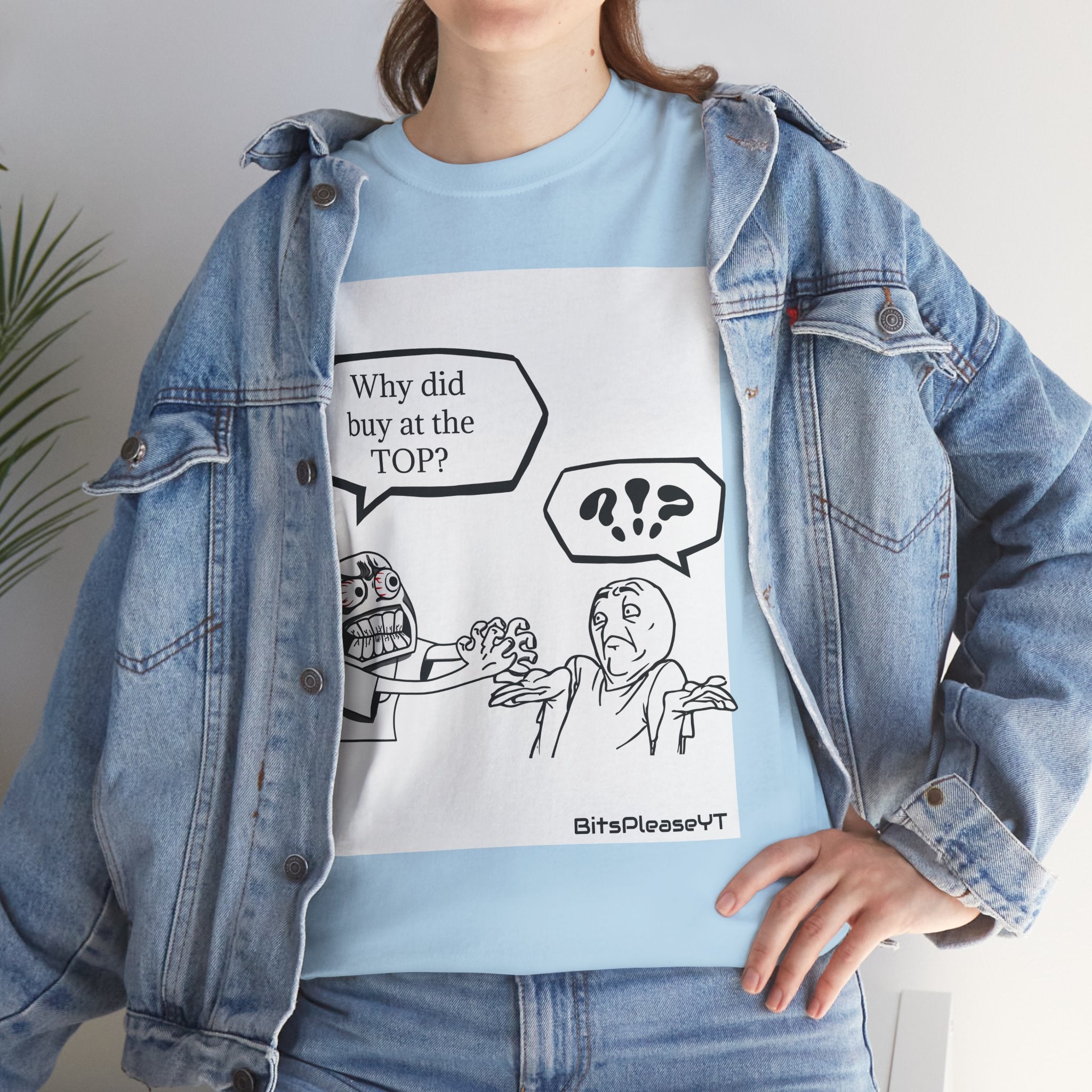 Meme T-Shirt Collection Created by Bits Please, Heavy Cotton Tee, Unisex