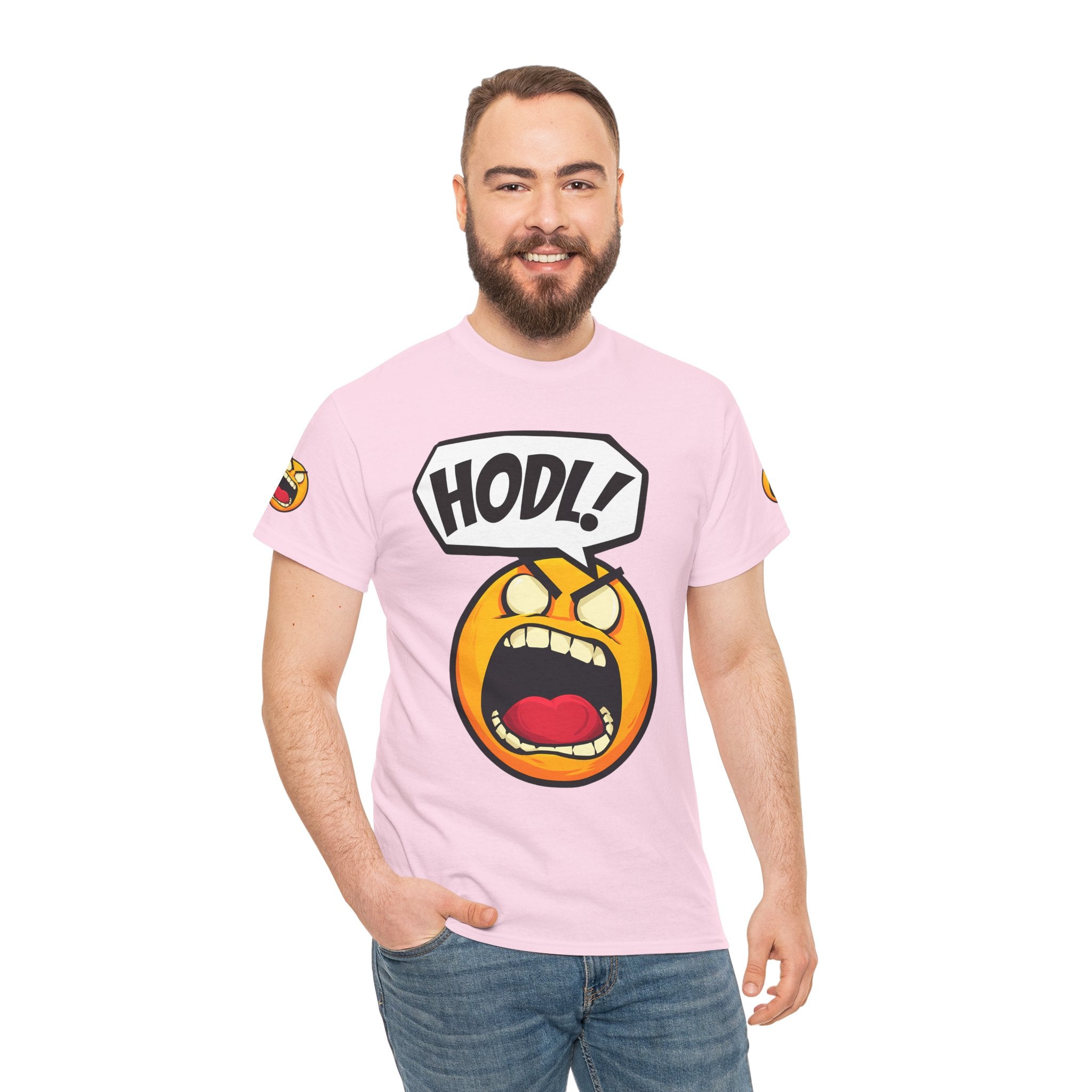 Bits Please HODL Collection, Heavy Cotton Tee, Unisex