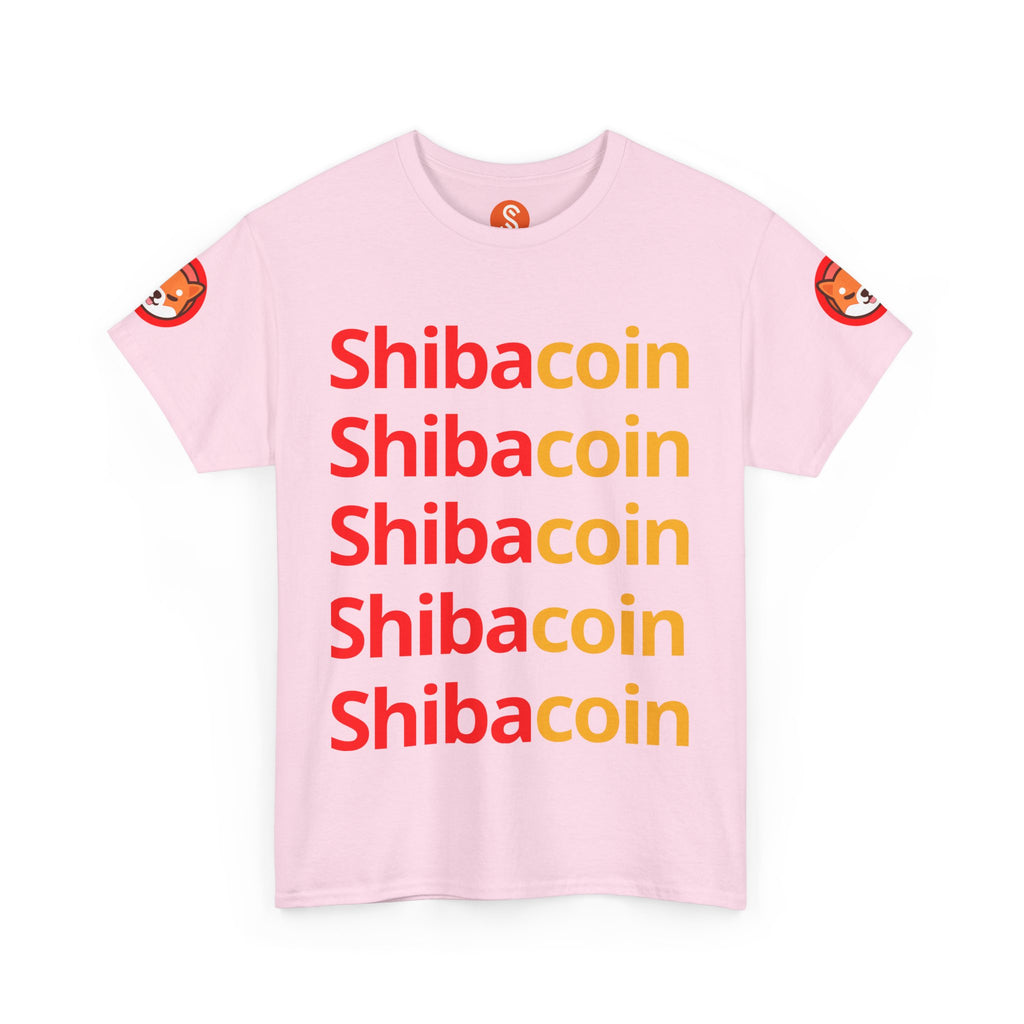 Official SHIC Unisex Heavy Cotton Tee | Crypto Fan Shirt, Doge Coin Tee, Casual Wear, Gift for Crypto Enthusiasts, Unique T-Shirt