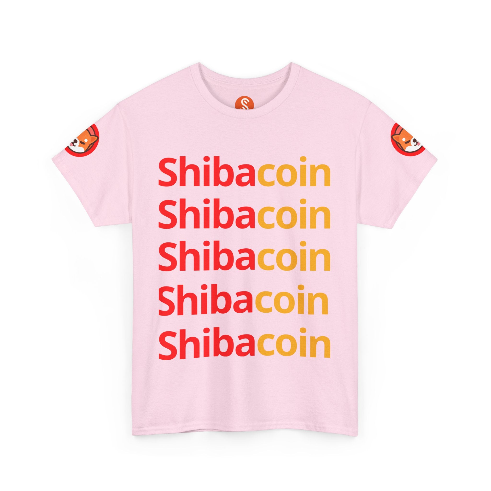 Official SHIC Unisex Heavy Cotton Tee | Crypto Fan Shirt, Doge Coin Tee, Casual Wear, Gift for Crypto Enthusiasts, Unique T-Shirt