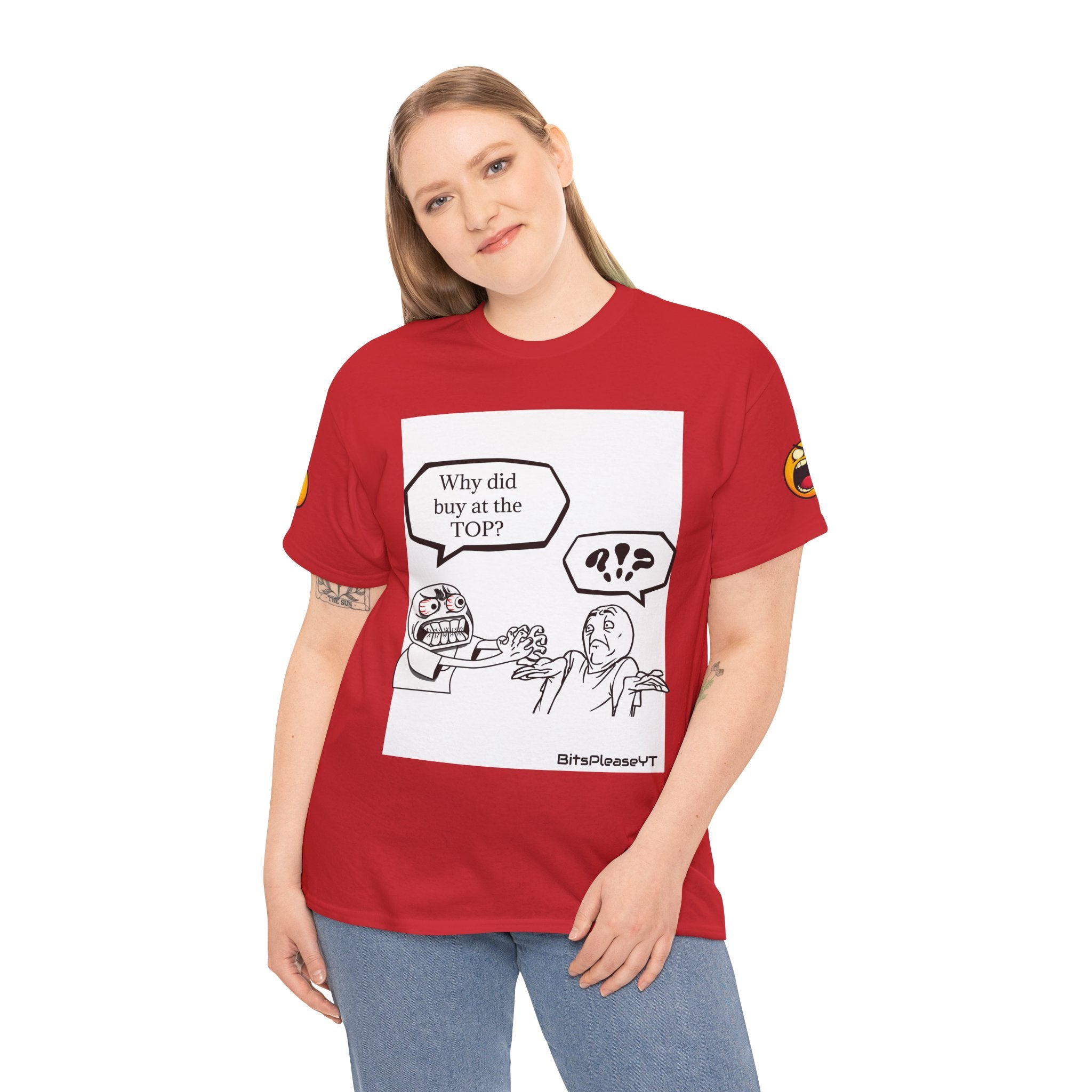 Meme T-Shirt Collection Created by Bits Please, Heavy Cotton Tee, Unisex