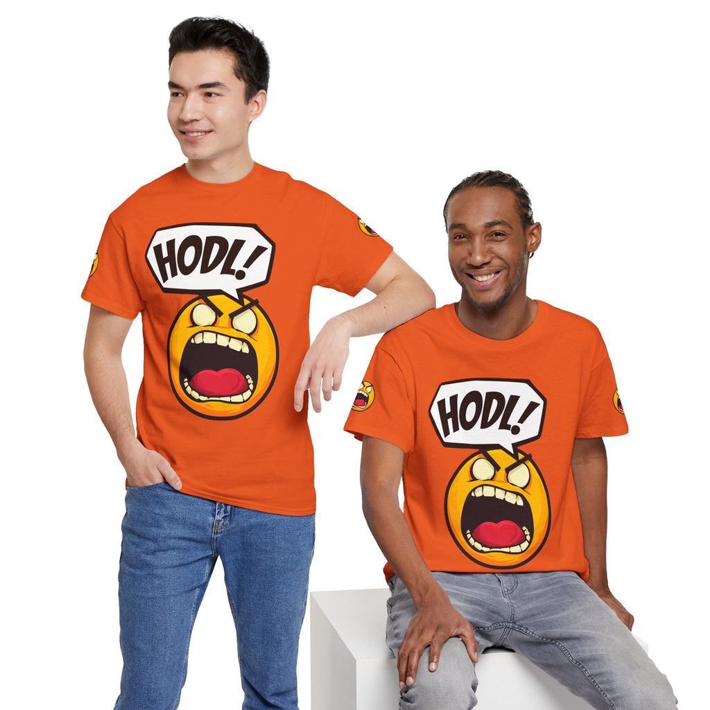 Bits Please HODL Collection, Heavy Cotton Tee, Unisex