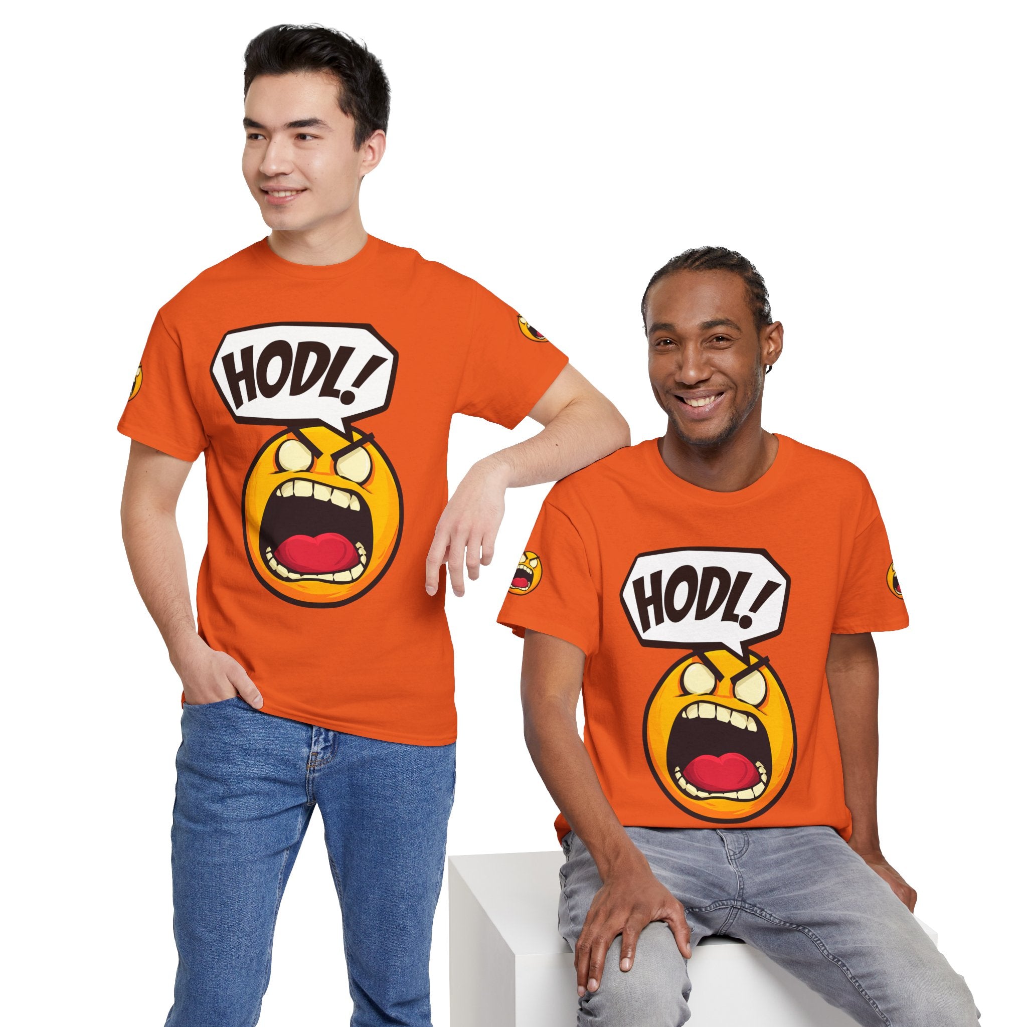 Bits Please HODL Collection, Heavy Cotton Tee, Unisex