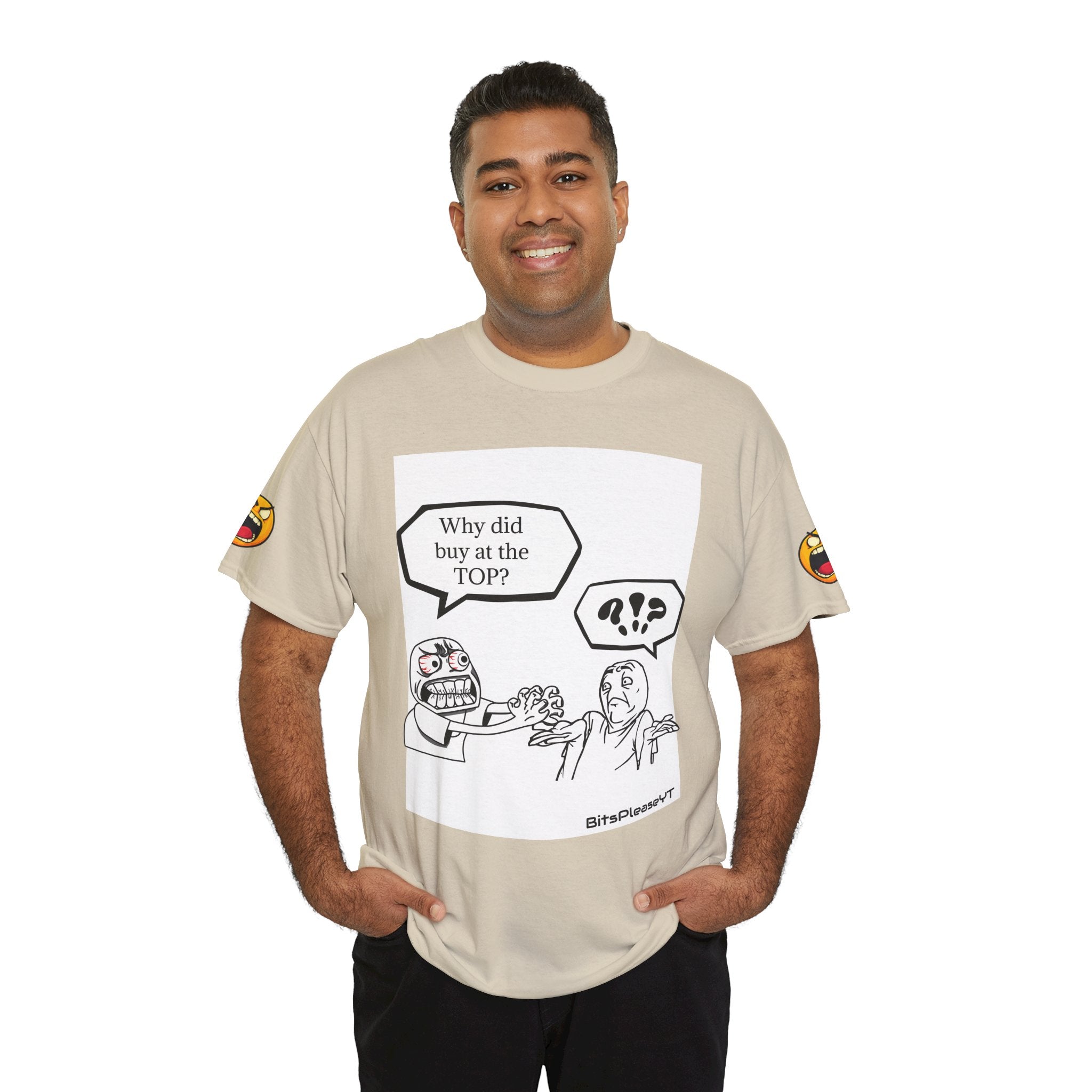 Meme T-Shirt Collection Created by Bits Please, Heavy Cotton Tee, Unisex