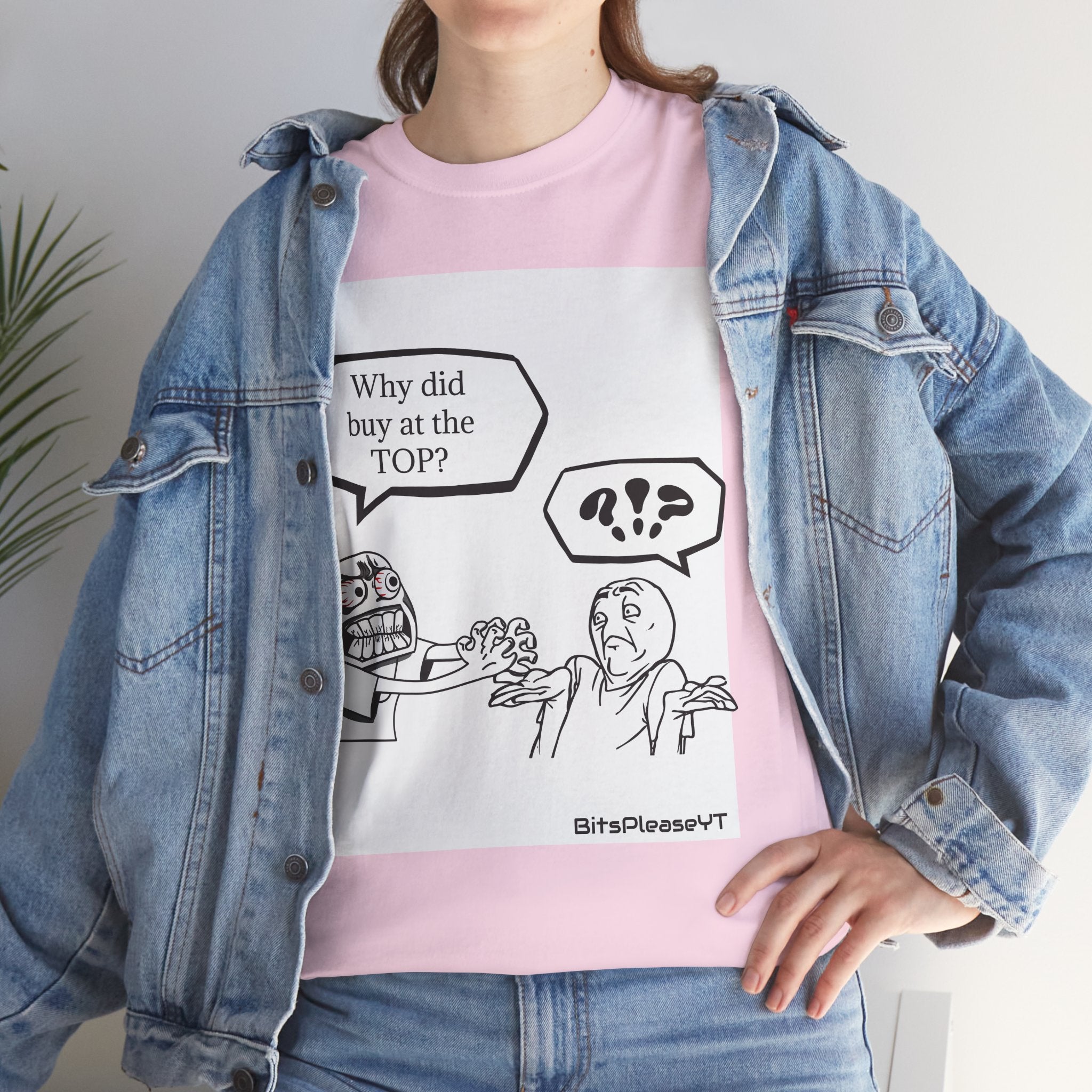 Meme T-Shirt Collection Created by Bits Please, Heavy Cotton Tee, Unisex