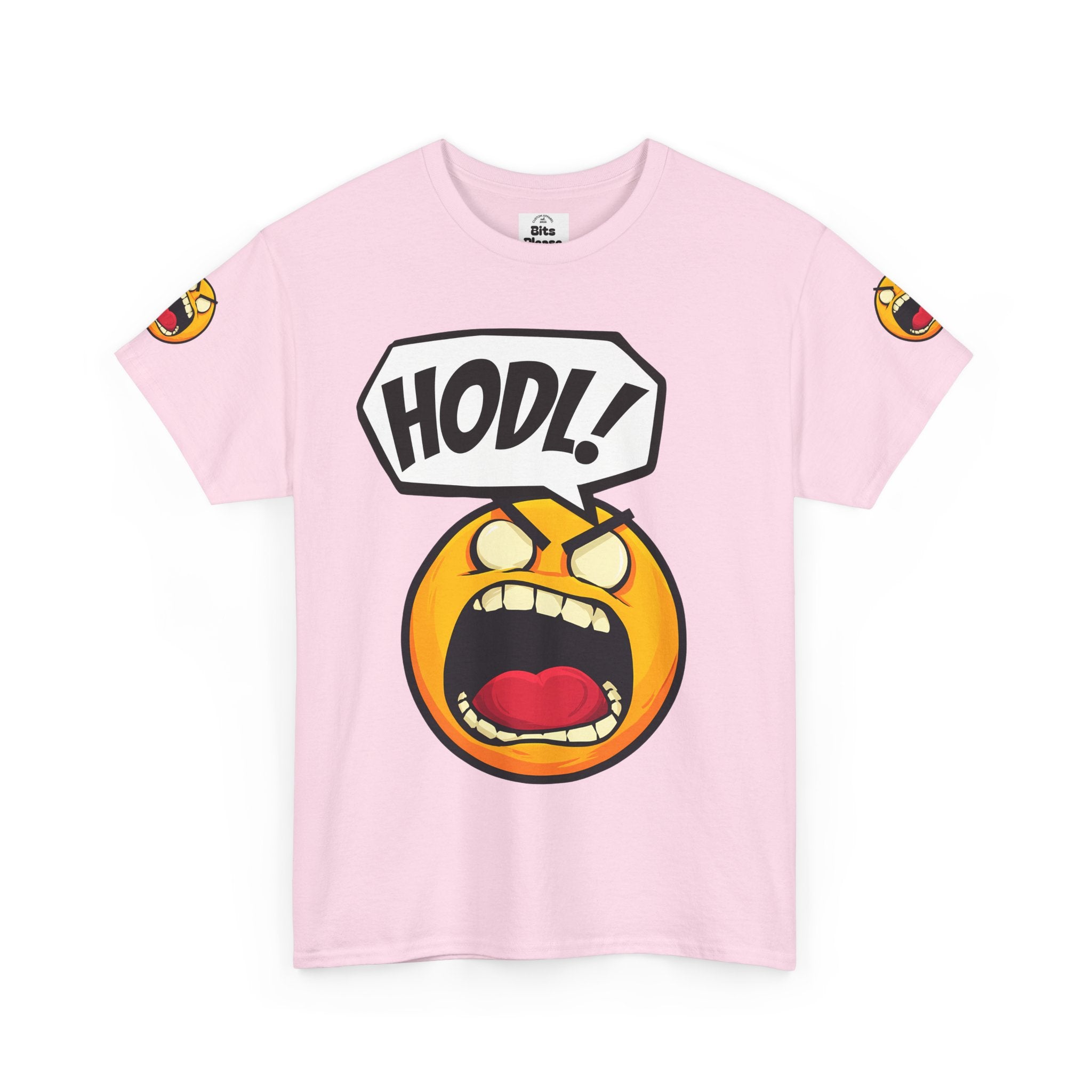 Bits Please HODL Collection, Heavy Cotton Tee, Unisex