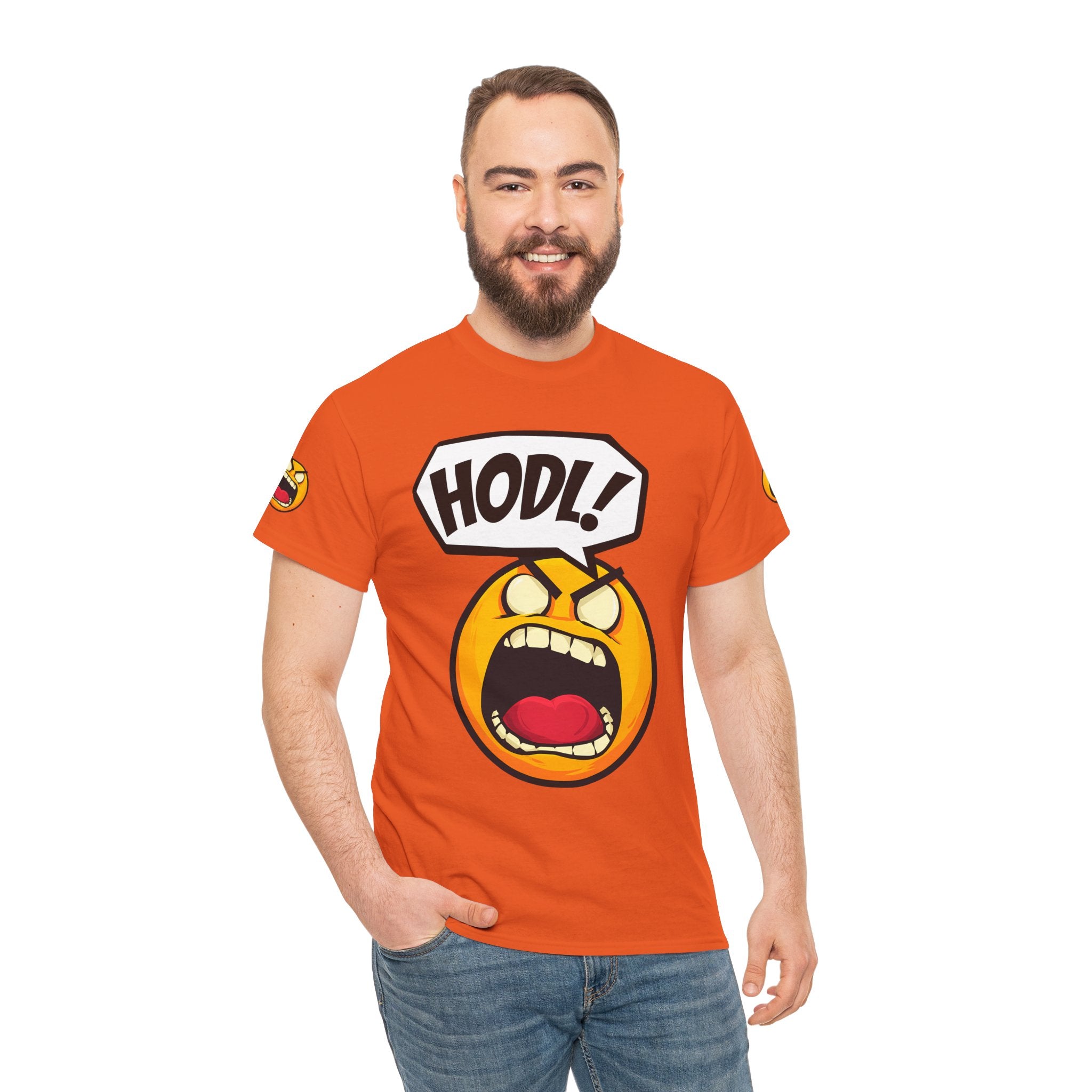 Bits Please HODL Collection, Heavy Cotton Tee, Unisex