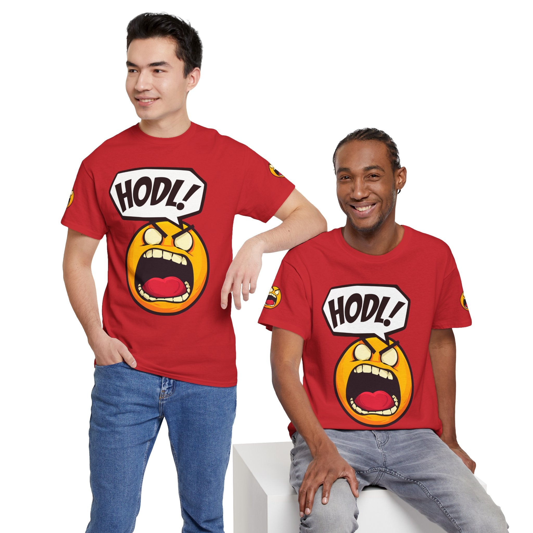 Bits Please HODL Collection, Heavy Cotton Tee, Unisex