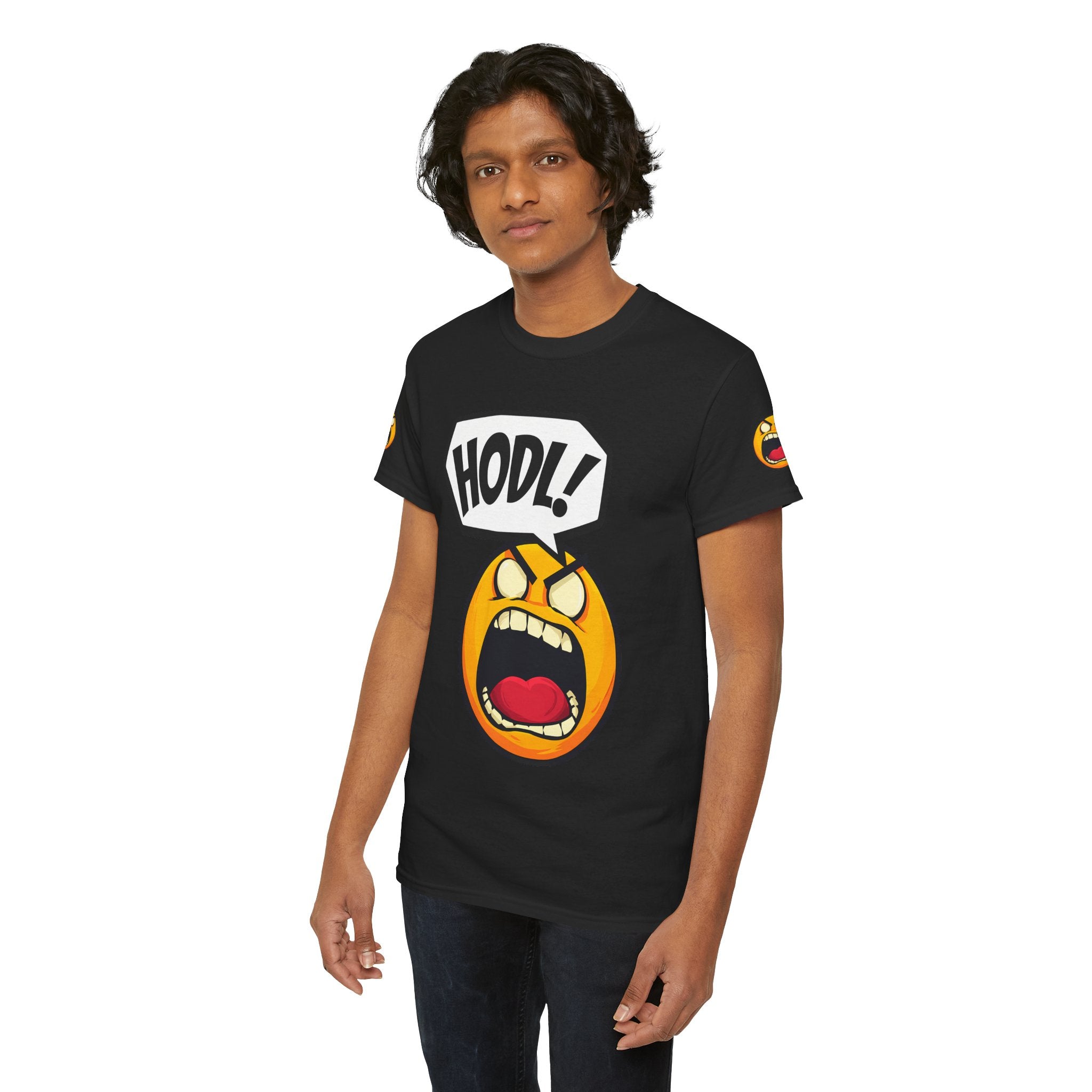 Bits Please HODL Collection, Heavy Cotton Tee, Unisex
