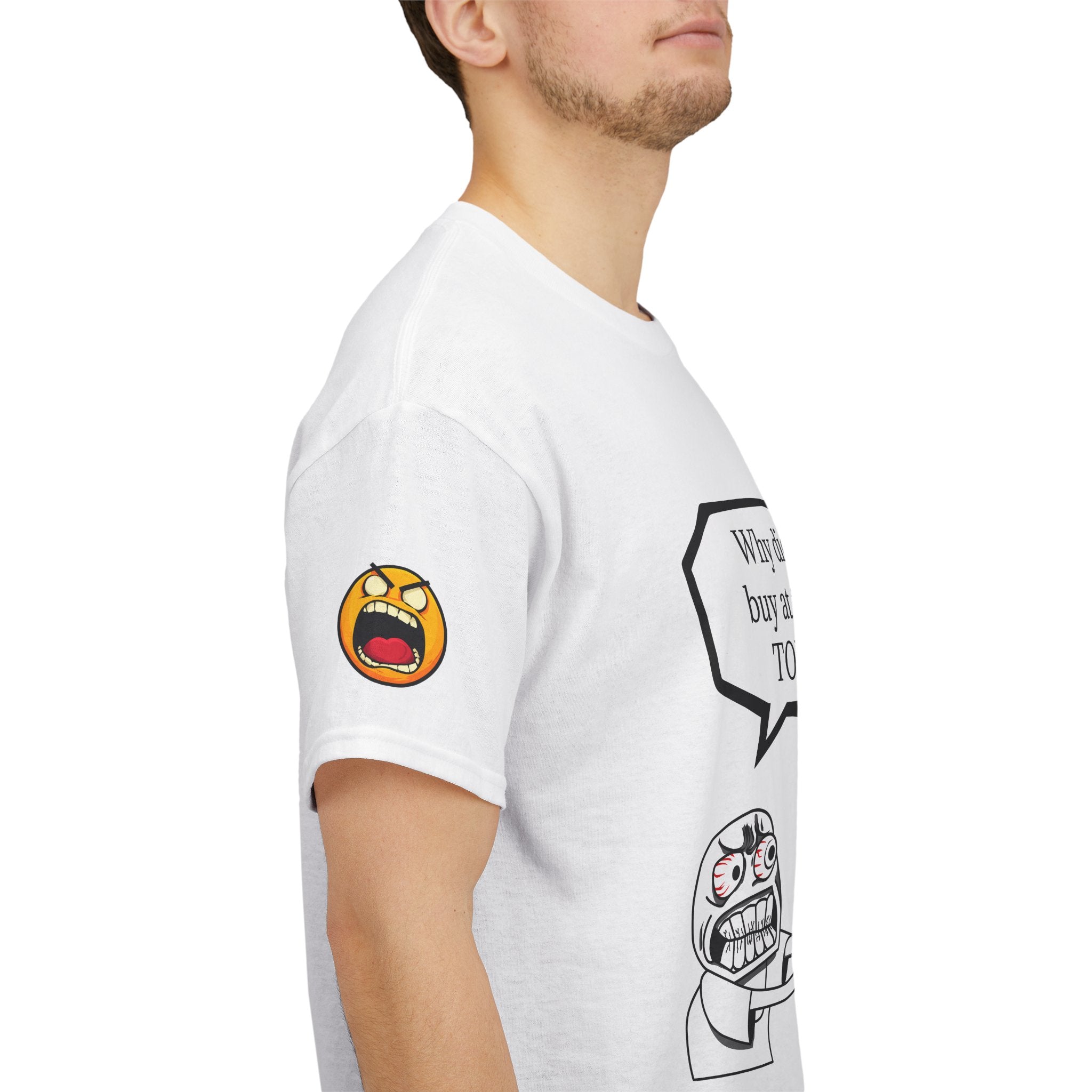 Meme T-Shirt Collection Created by Bits Please, Heavy Cotton Tee, Unisex