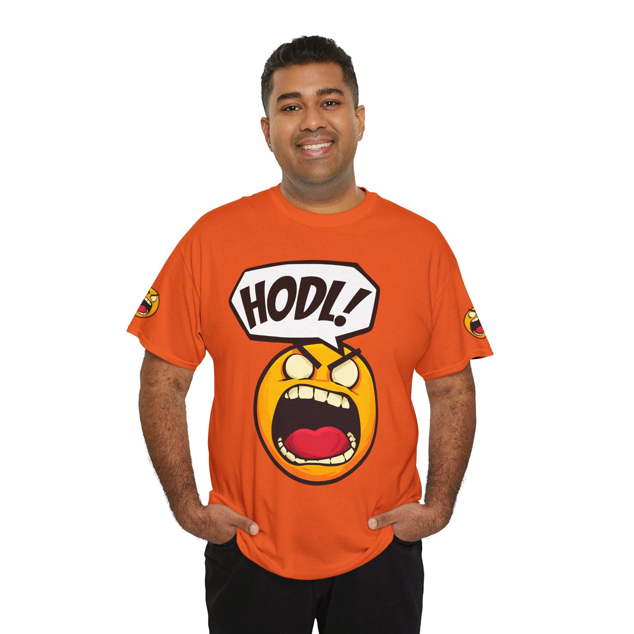 Bits Please HODL Collection, Heavy Cotton Tee, Unisex