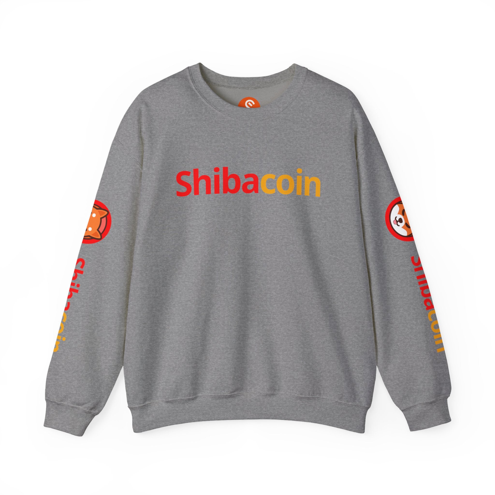 Shibacoin Sweatshirt, Unisex Crewneck, Cozy Gift, Trendy Fashion, Dog Lover Gift, Perfect for Holidays
