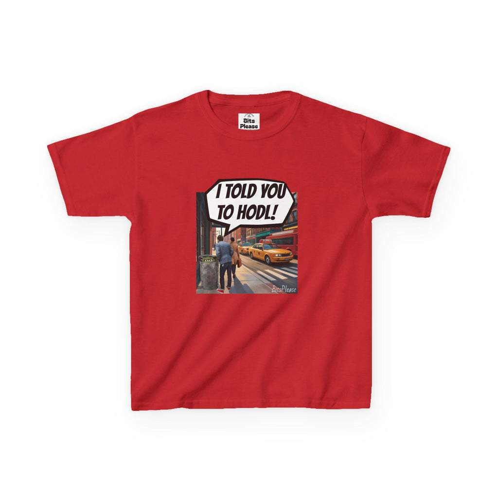 Bits Please Tee, Quirky T-Shirt for Crypto Children