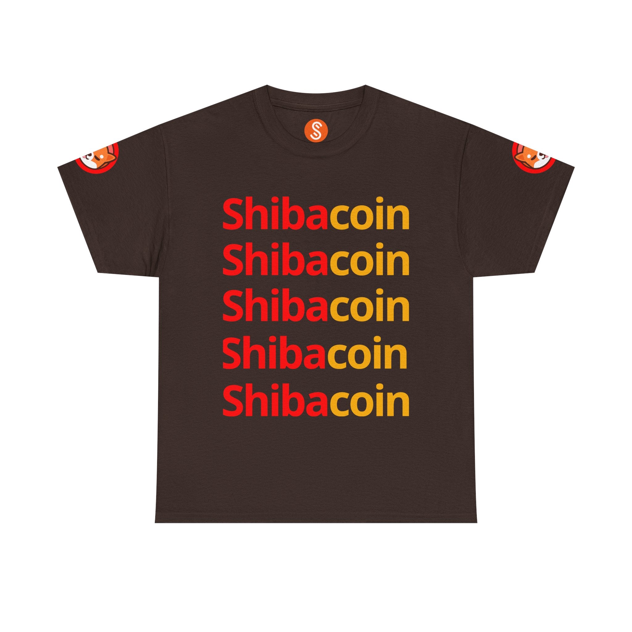 Official SHIC Unisex Heavy Cotton Tee | Crypto Fan Shirt, Doge Coin Tee, Casual Wear, Gift for Crypto Enthusiasts, Unique T-Shirt