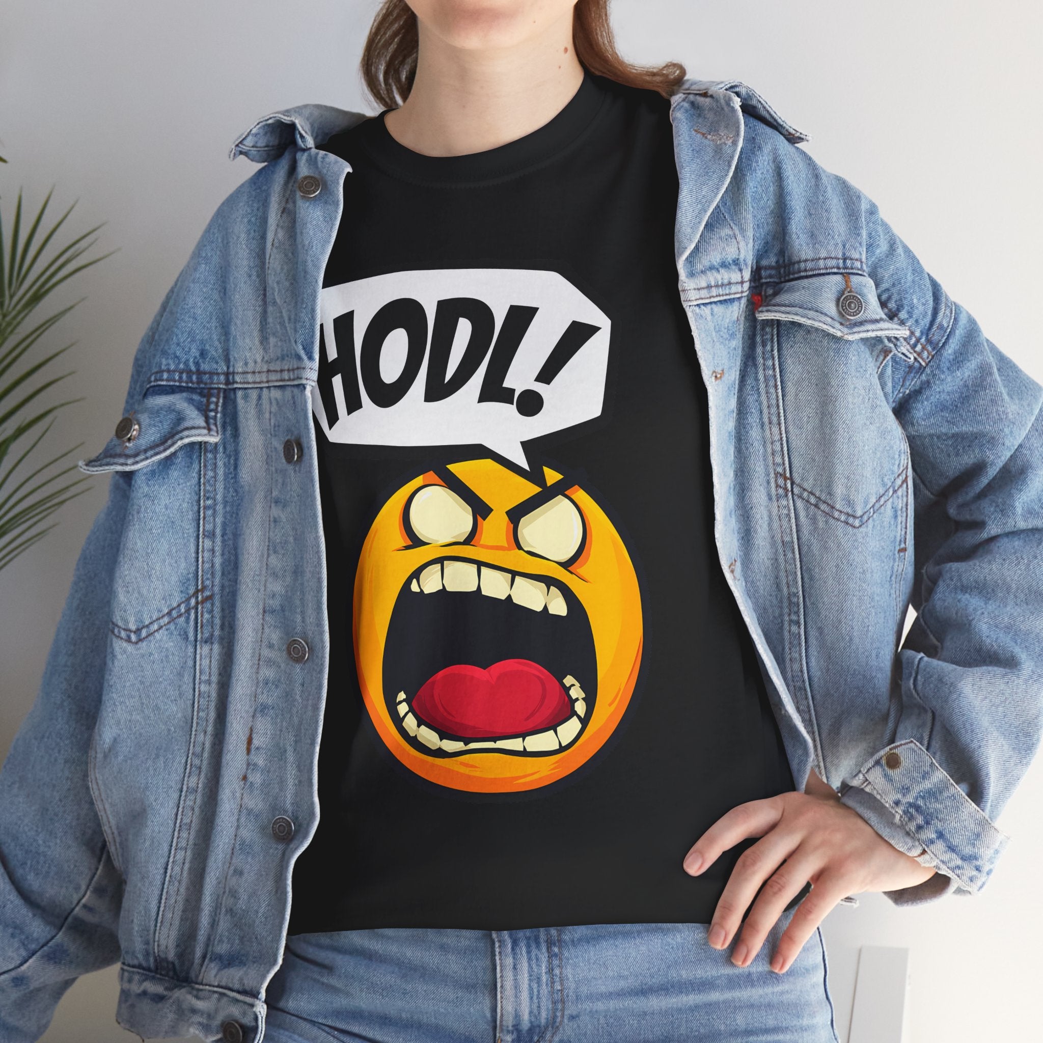 Bits Please HODL Collection, Heavy Cotton Tee, Unisex