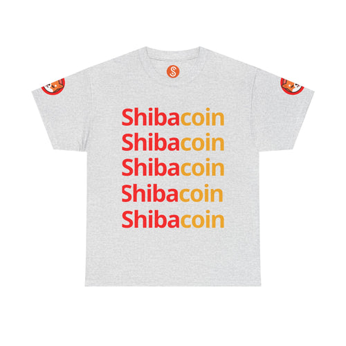 Official SHIC Unisex Heavy Cotton Tee | Crypto Fan Shirt, Doge Coin Tee, Casual Wear, Gift for Crypto Enthusiasts, Unique T-Shirt