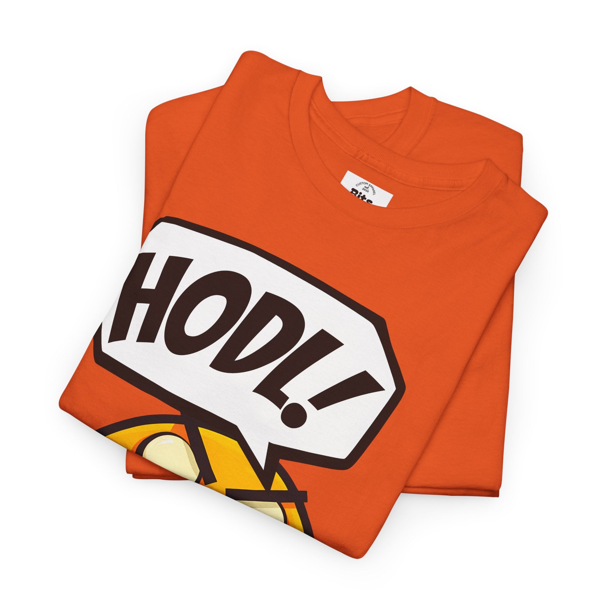 Bits Please HODL Collection, Heavy Cotton Tee, Unisex