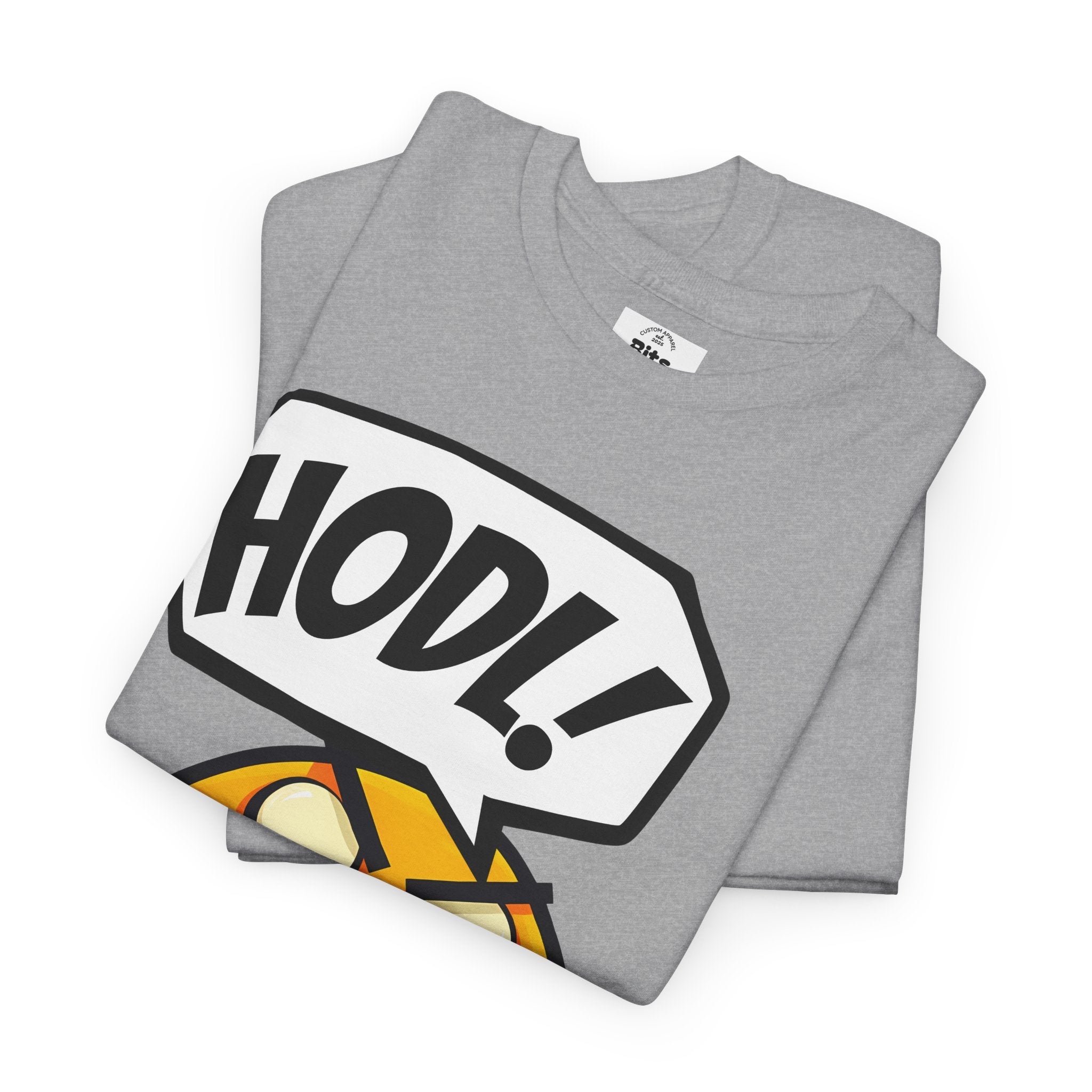 Bits Please HODL Collection, Heavy Cotton Tee, Unisex